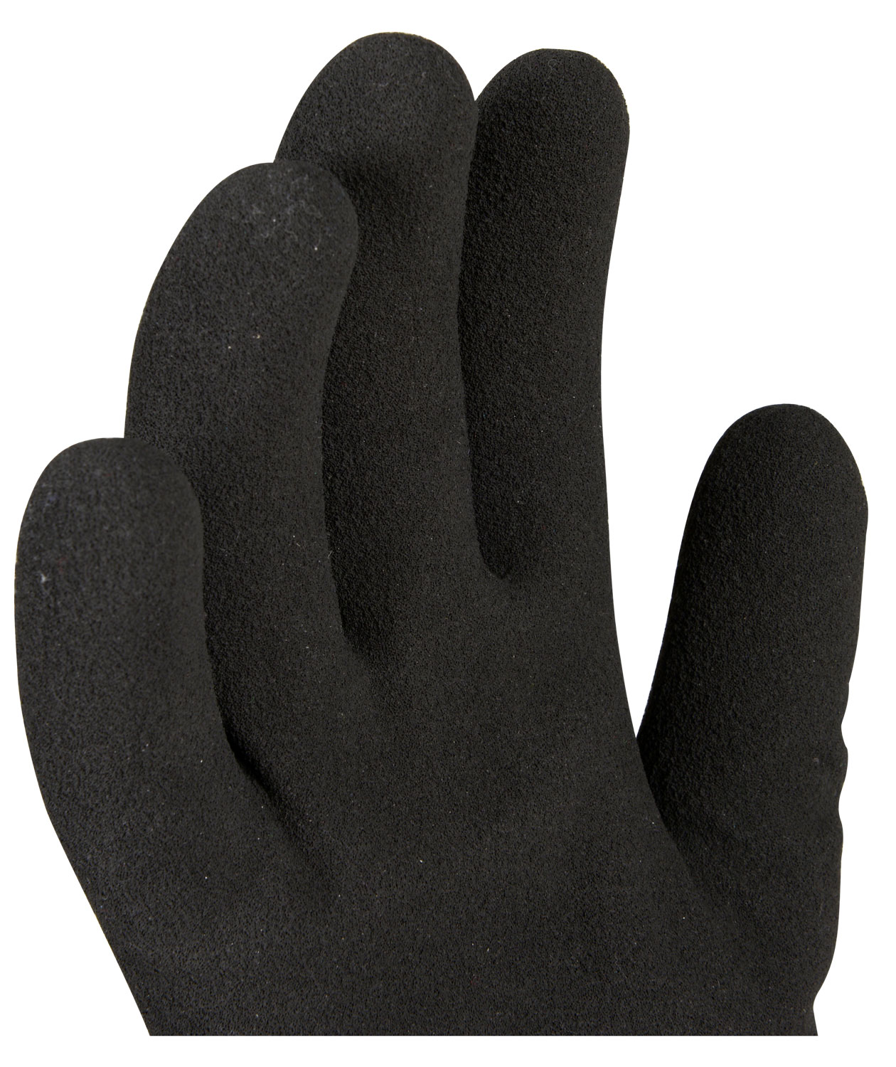 OX-ON vinter komfort 3309 handsker, Sort/Bl&aring;, large image number 2