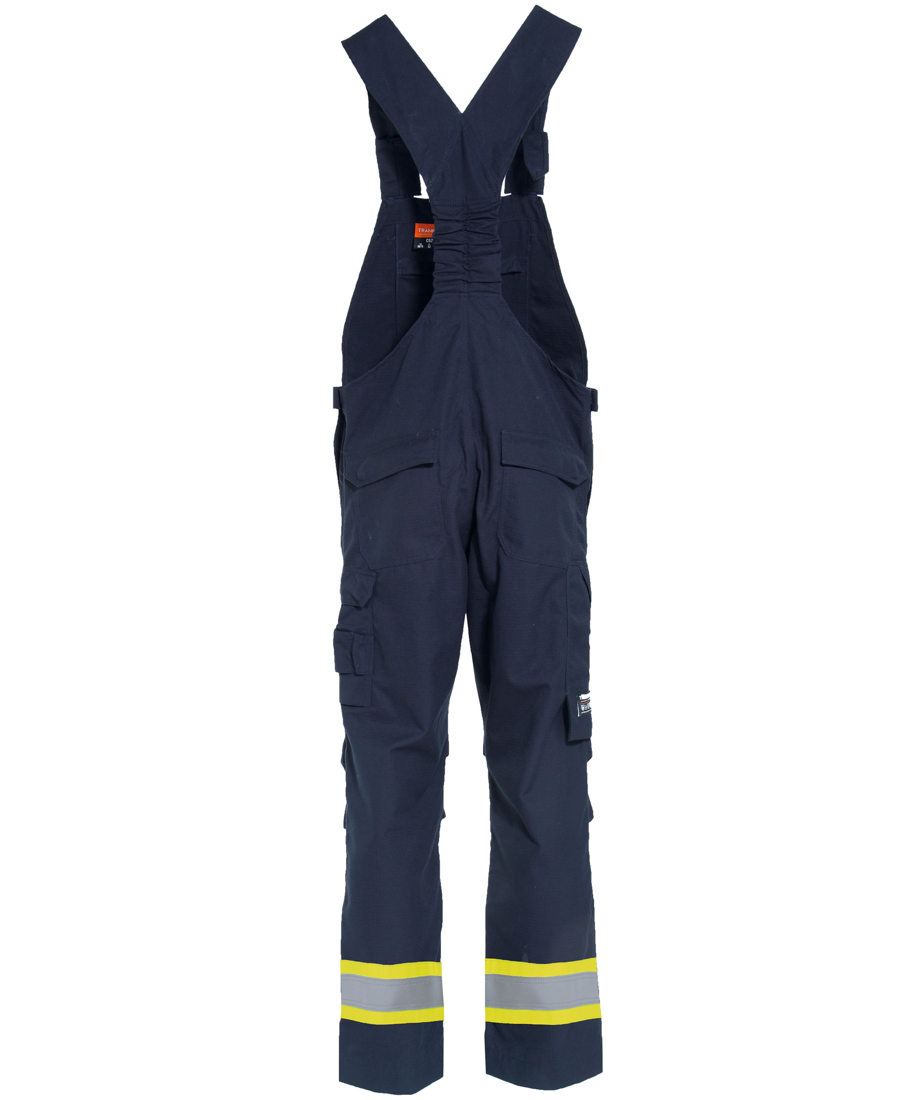 Tranemo Tera TX FR Latzhose, Hi-Vis gelb/marine
