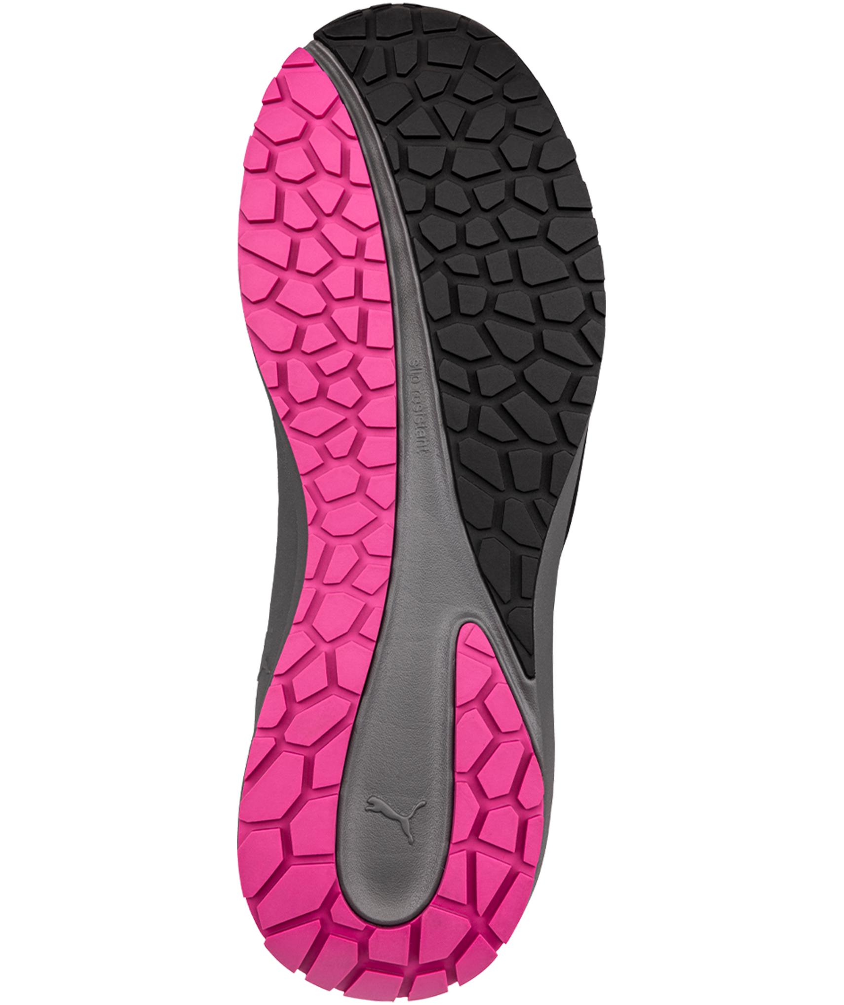 Puma Aspire dame sikkerhedssko S3S, Black/Pink, large image number 2