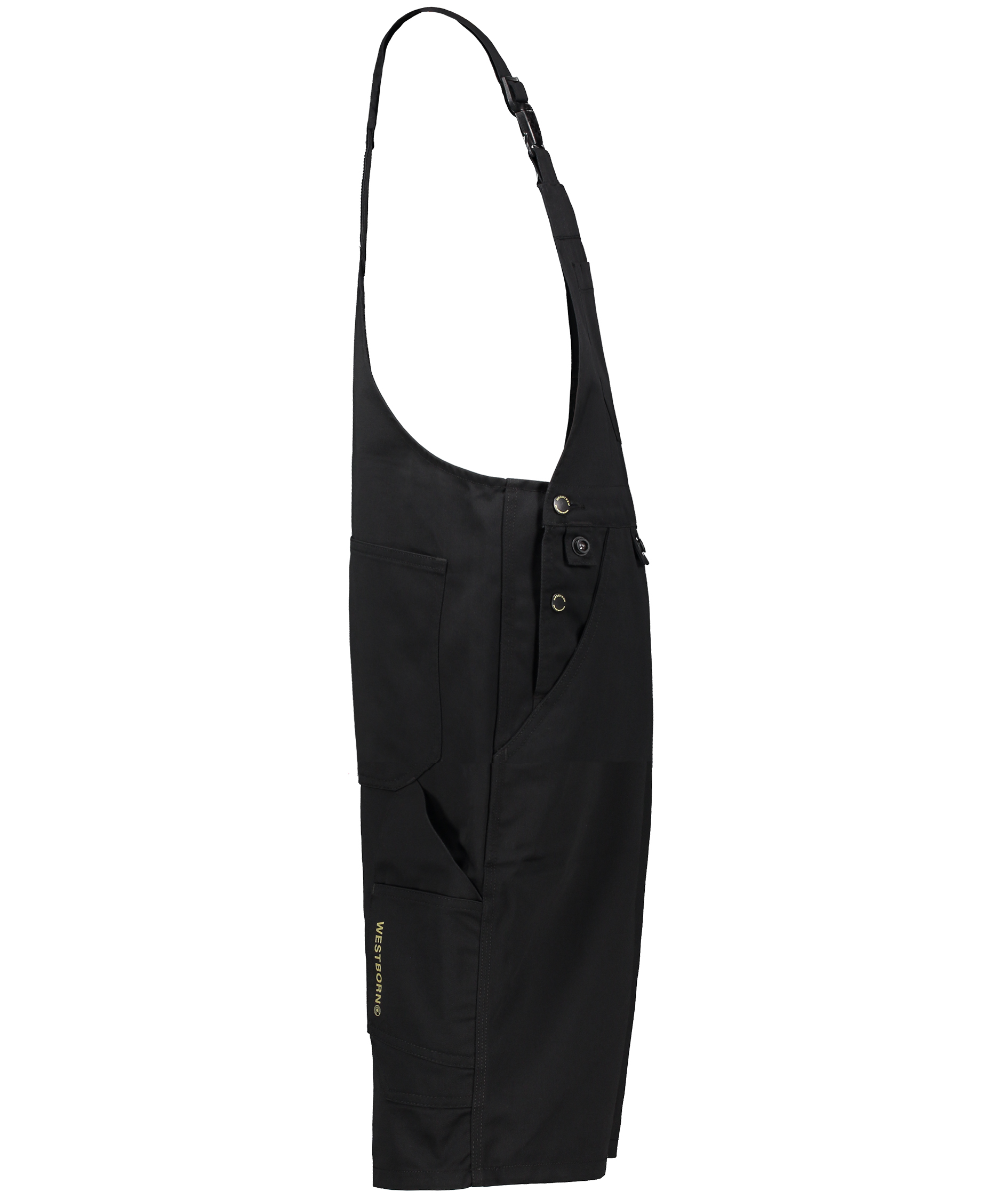 Westborn Core shorts overalls, Black, large image number 6