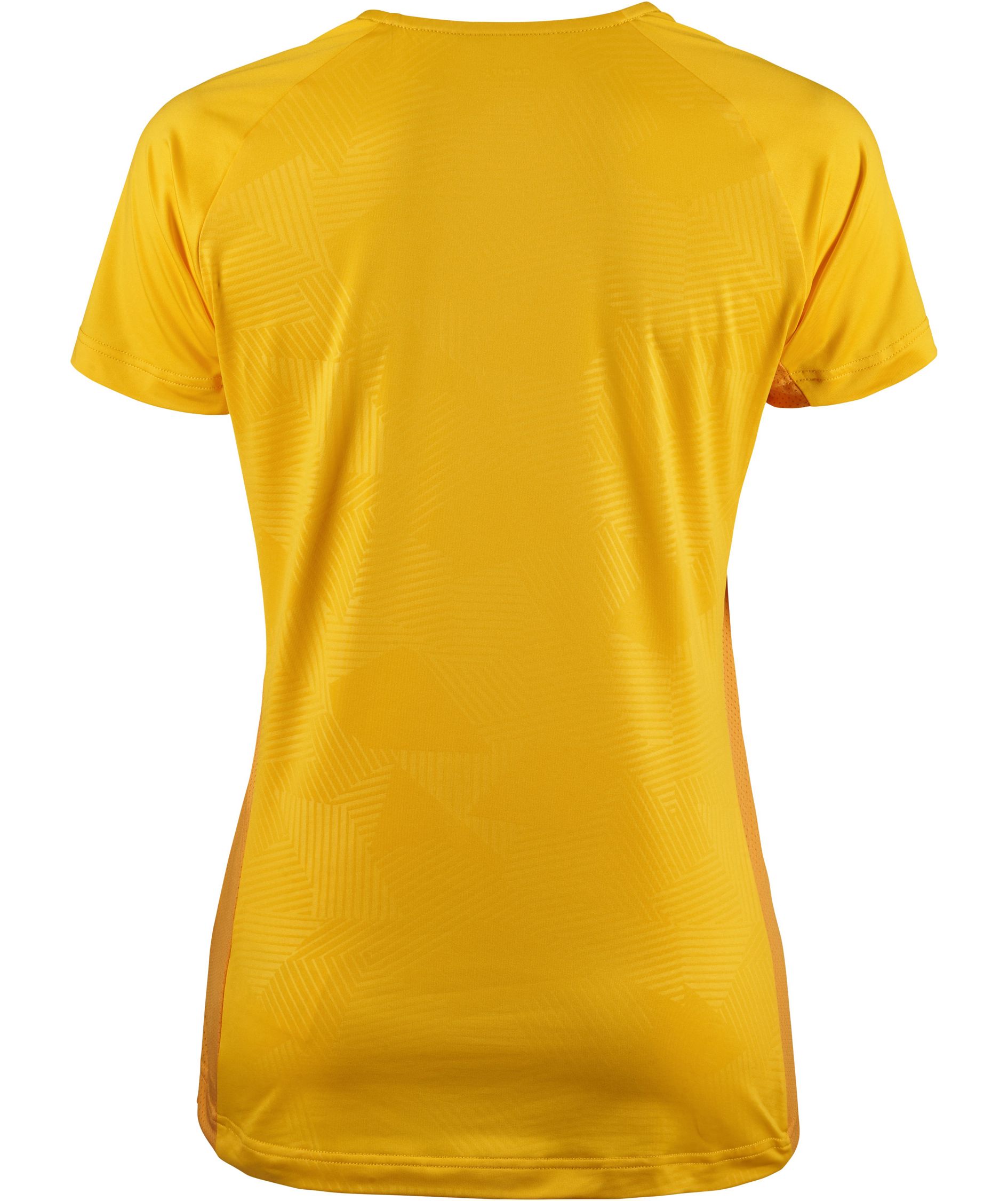 Craft Premier Solid Jersey dame T-shirt, Sweden yellow, large image number 2