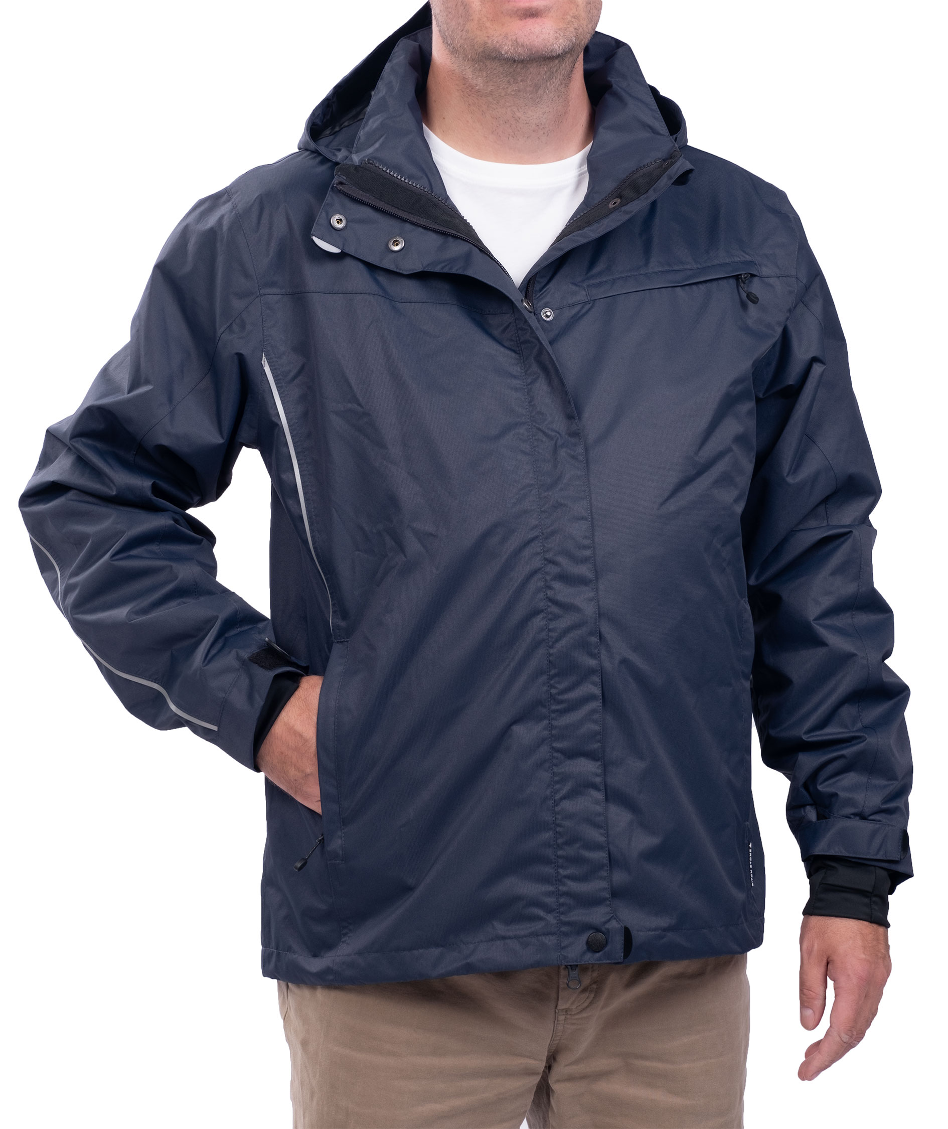 Pitch Stone Active-Pro Zip-in regnjacka, Navy