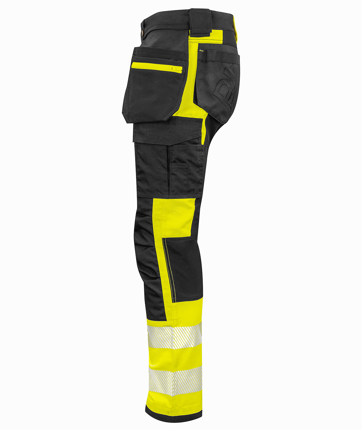 ProJob hantverksbyxa 6540, Varsel Gul/Svart, large image number 3