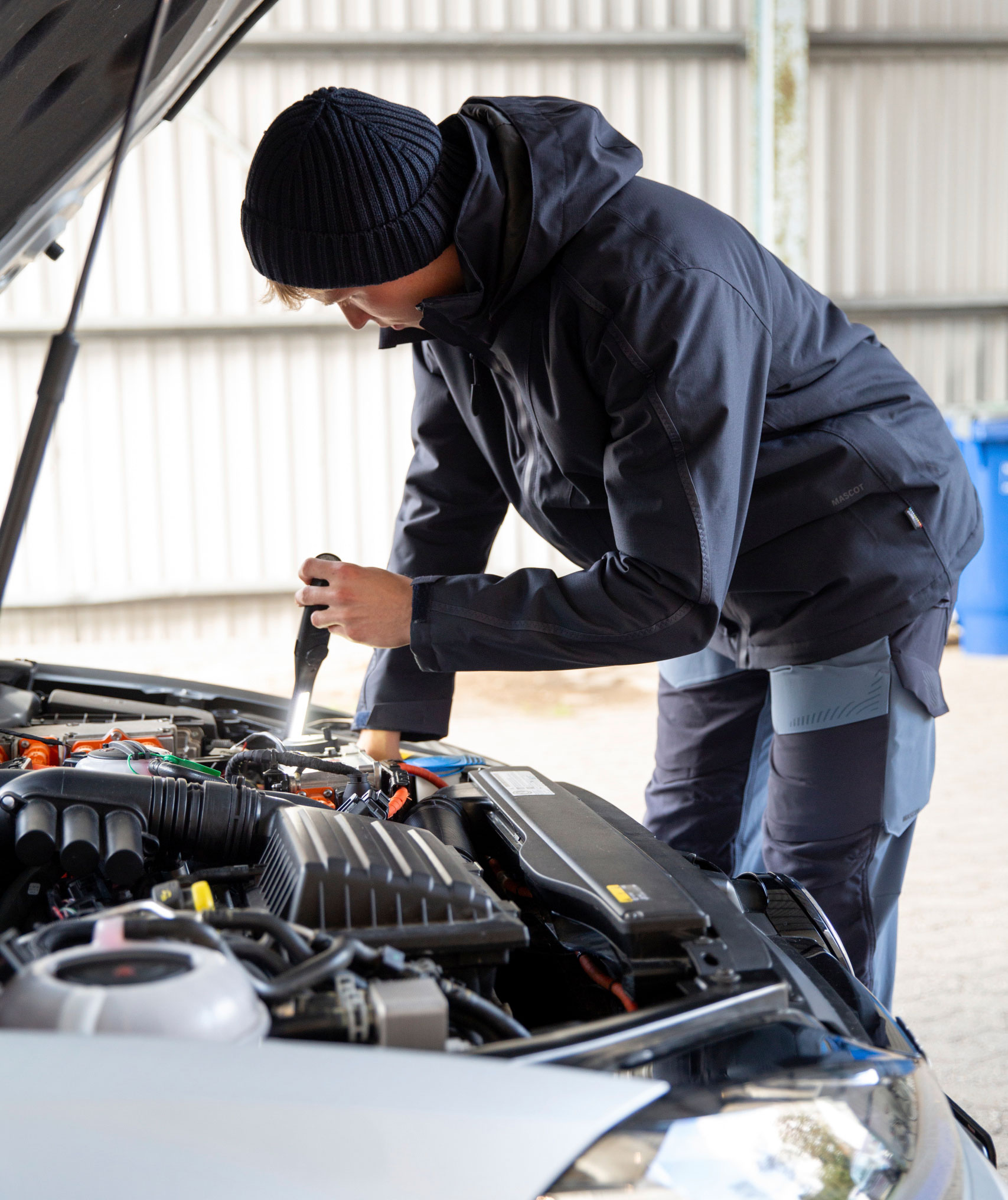 Mascot Customized vinterjakke, M&oslash;rk Marine, large image number 5