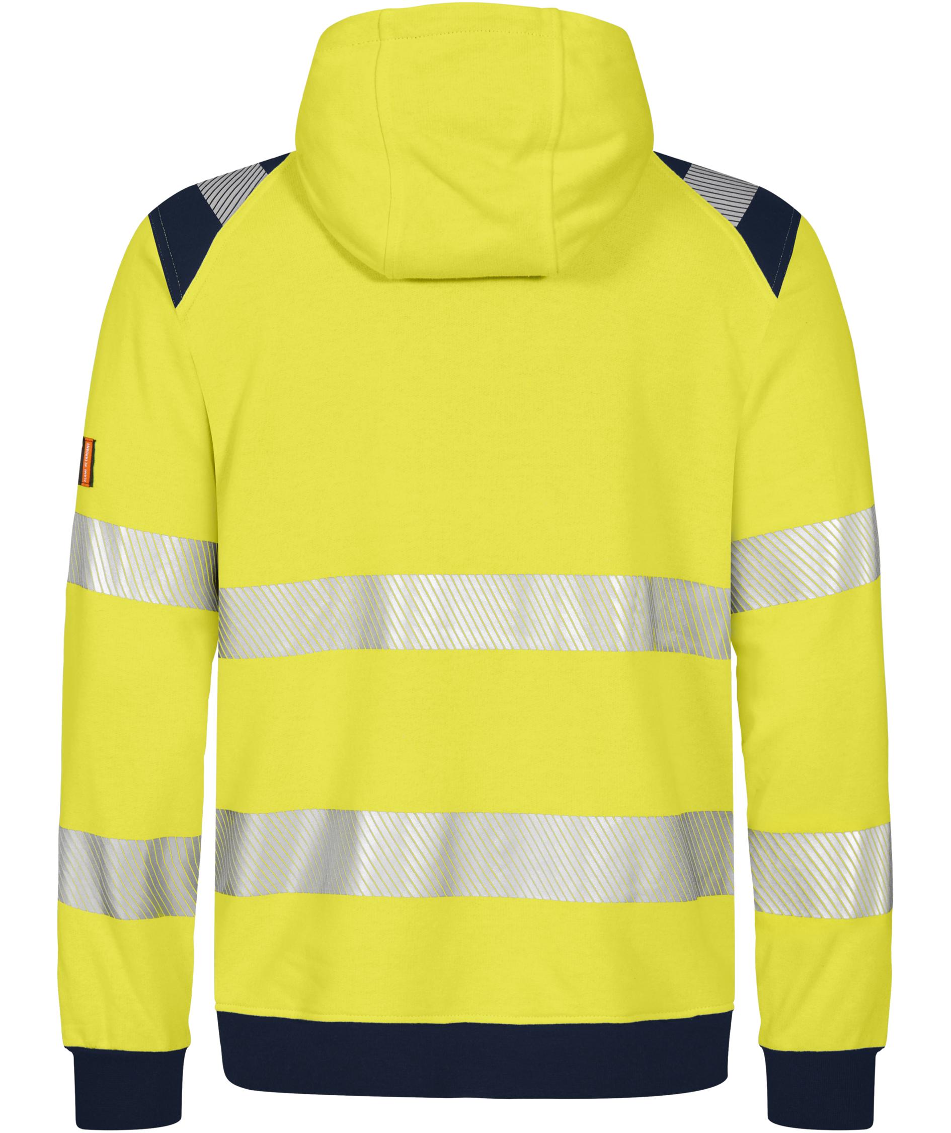 Tranemo FR Sweatjacke, Hi-Vis gelb/marine