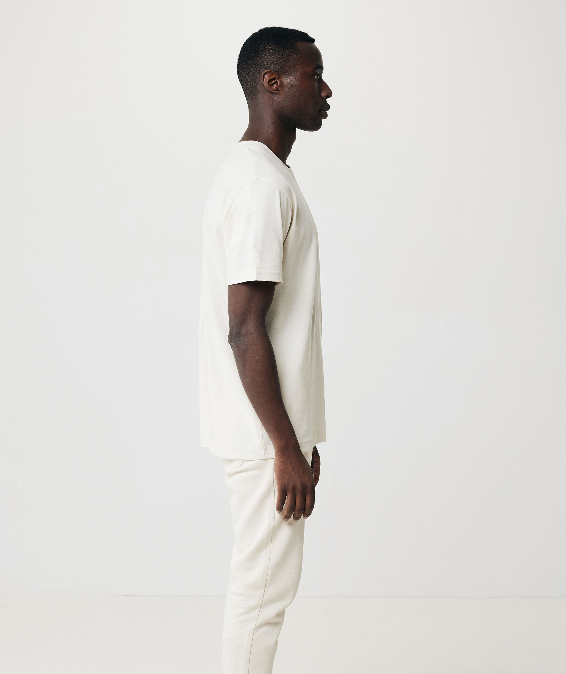 Iqoniq Kakadu T-shirt, Natural Raw, large image number 4