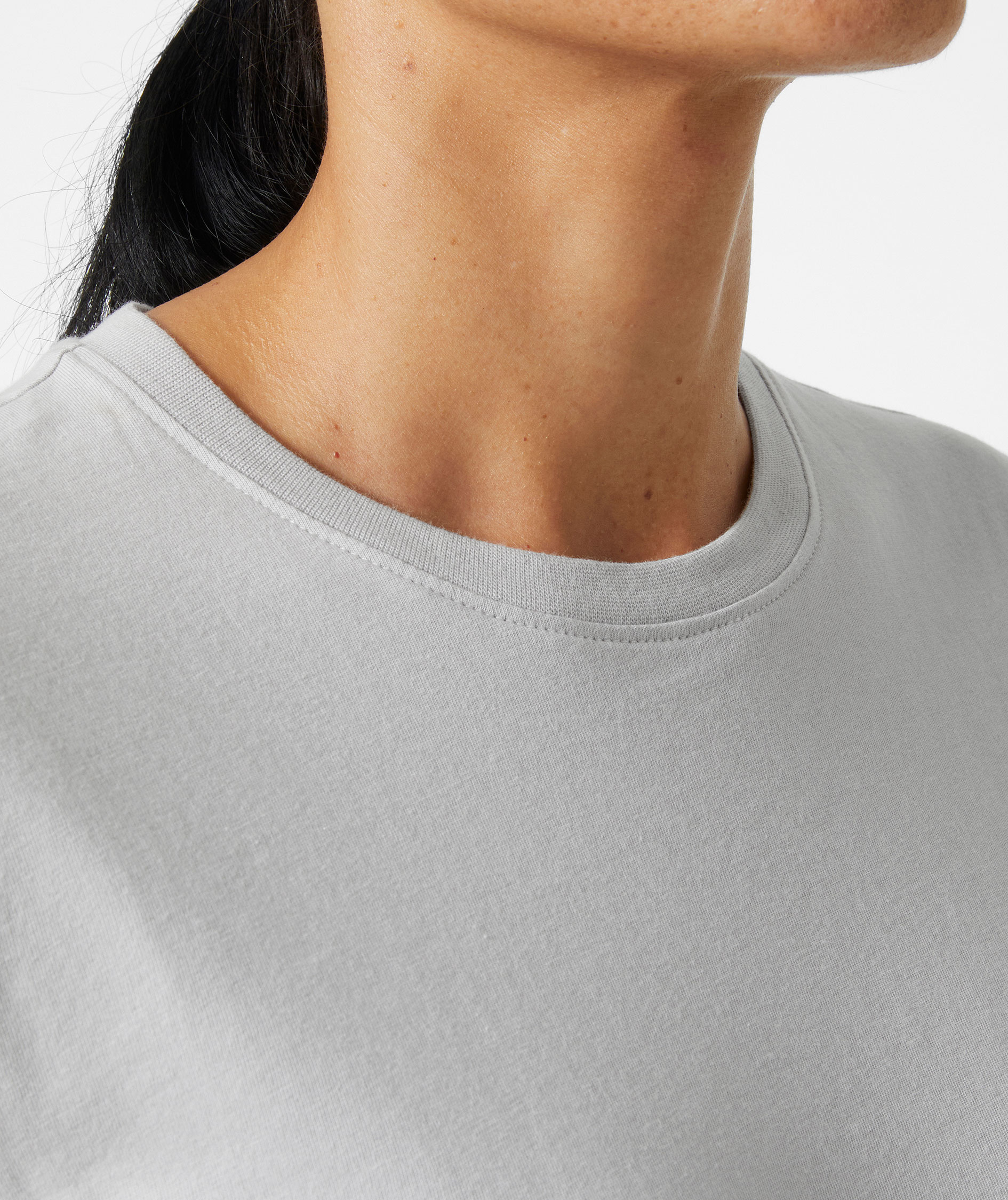 Helly Hansen Classic  women's T-shirt, Grey fog, large image number 4