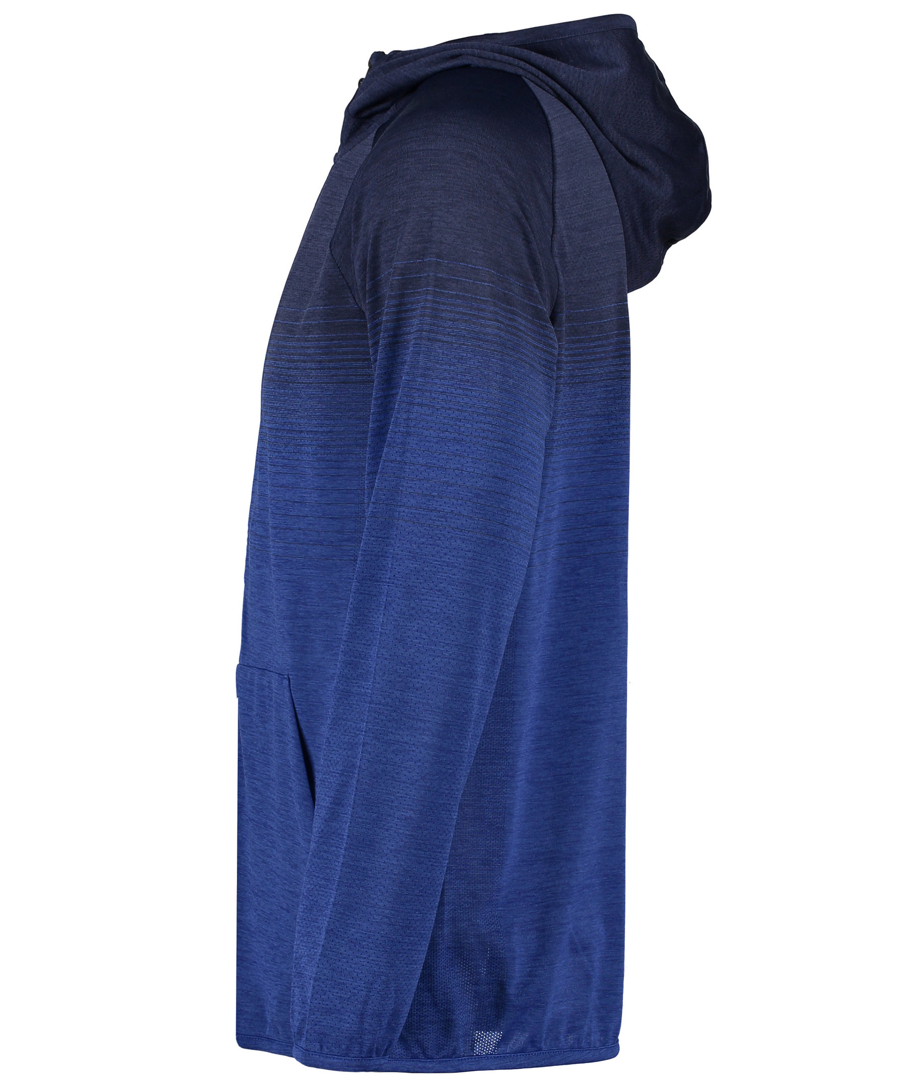 GEYSER seamless cardigan, Navy melange, large image number 4