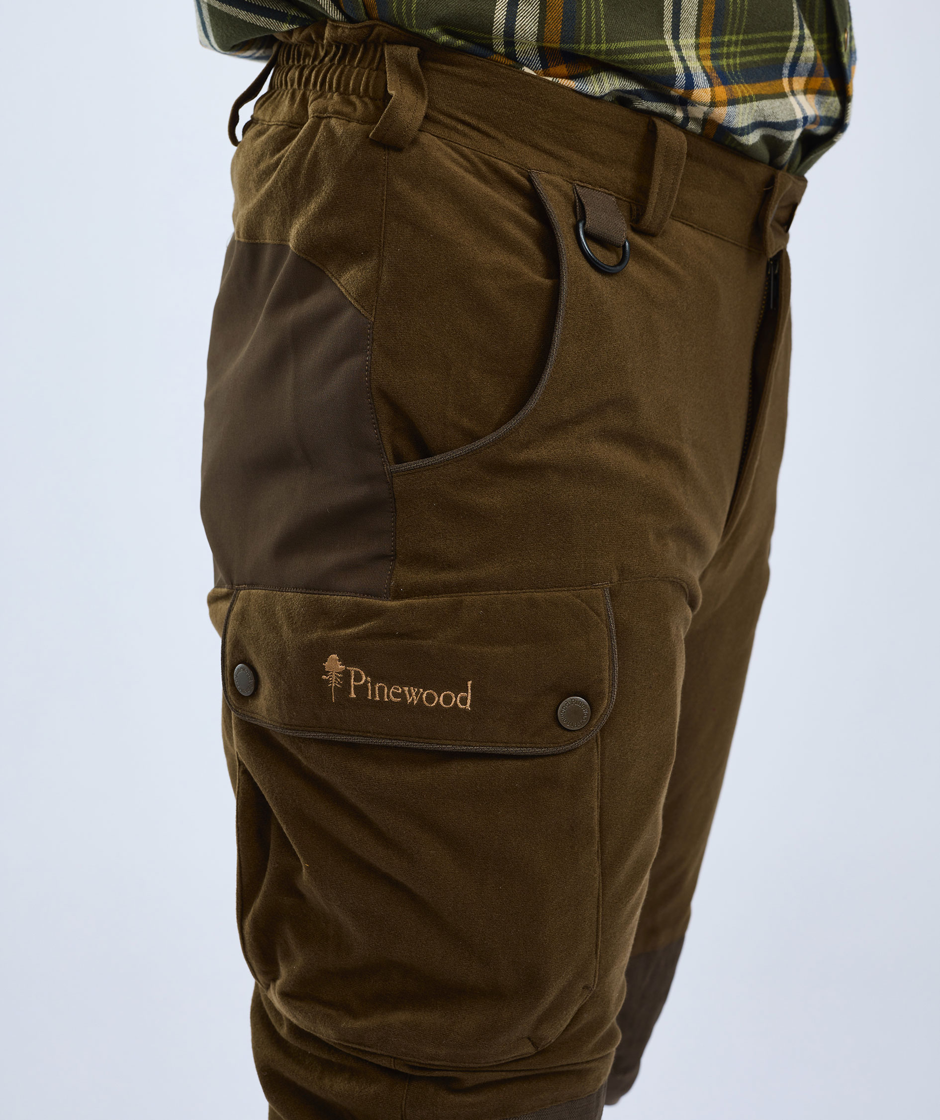 Pinewood Sm&aring;land Forest bukser, Suede Brown, large image number 5
