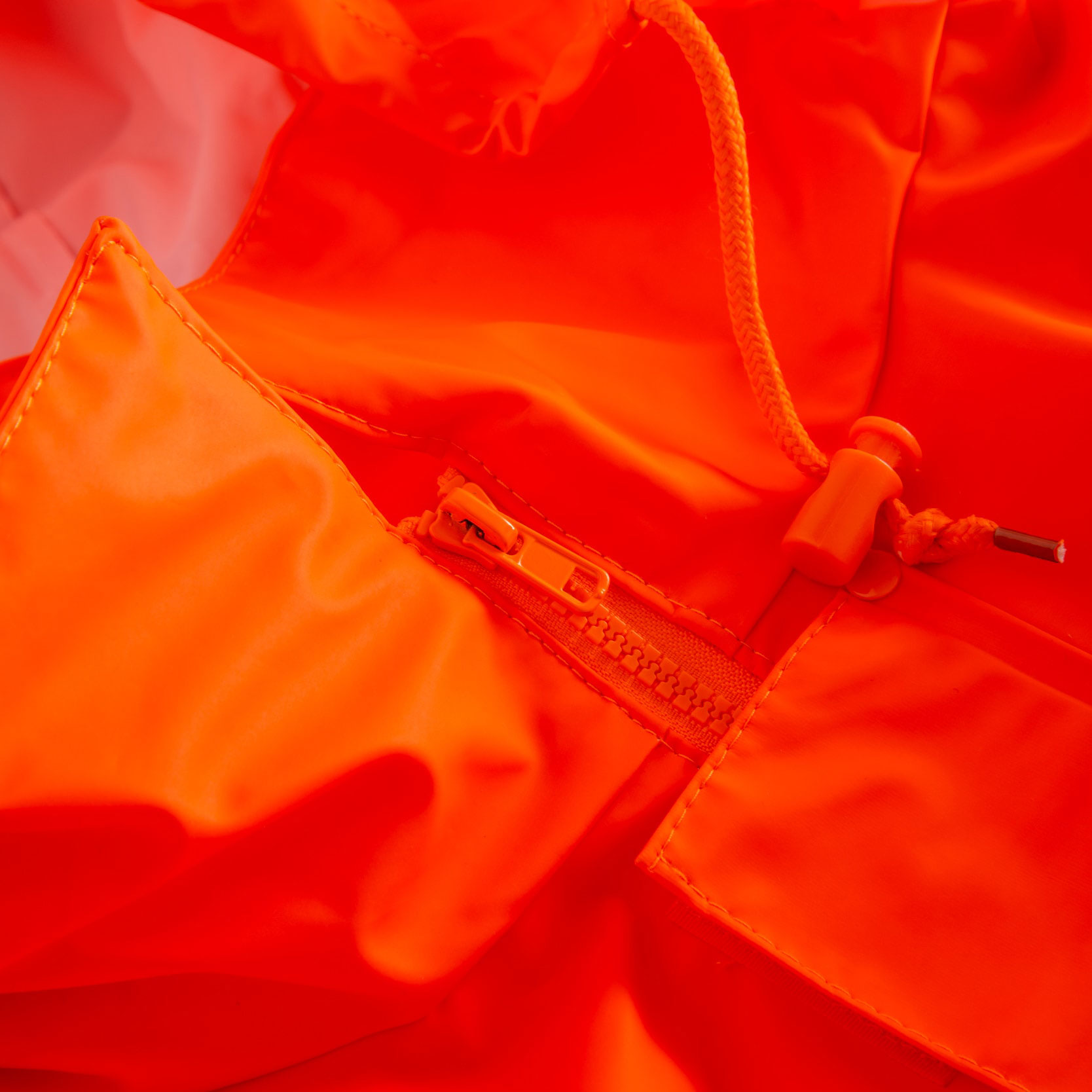 Lyngs&oslash;e Multinorm PU winter jacket, Hi-vis Orange, large image number 2