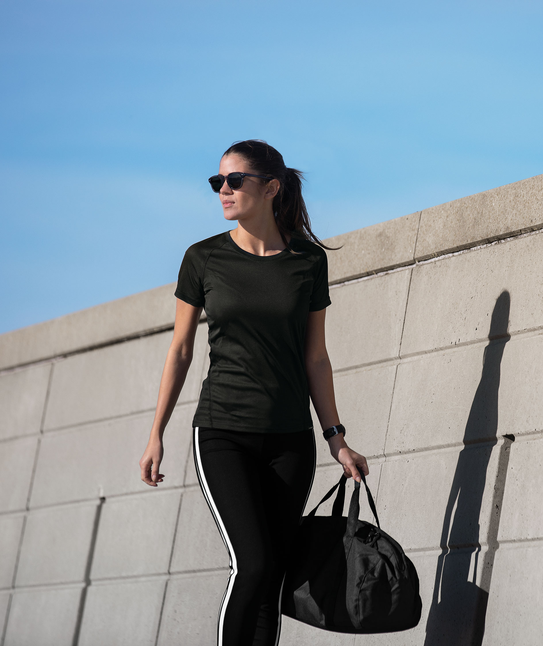 Nimbus Play Freemont dame T-skjorte, Svart, large image number 3