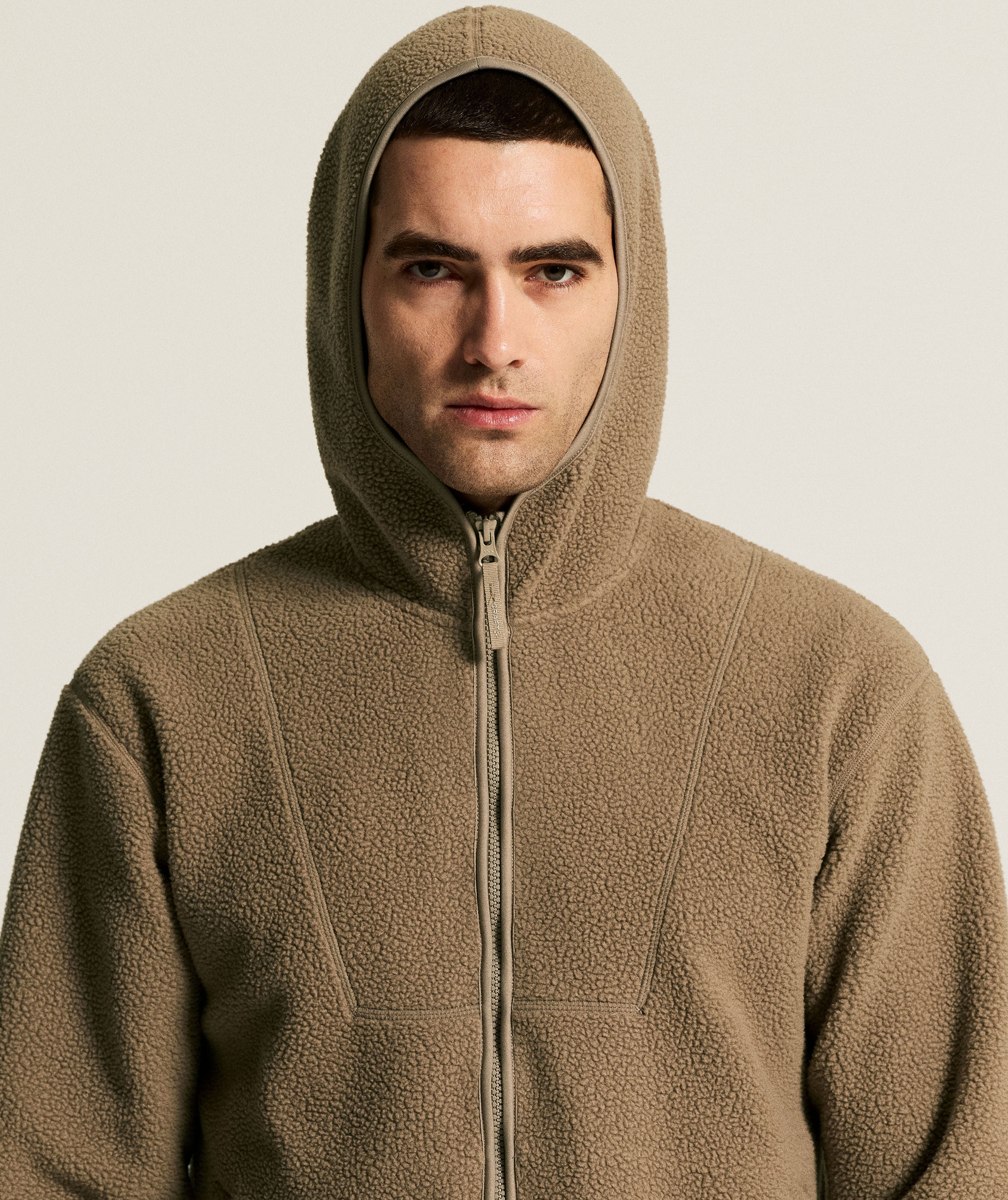 Craft Join Faserpelzjacke, Taupe, large image number 10