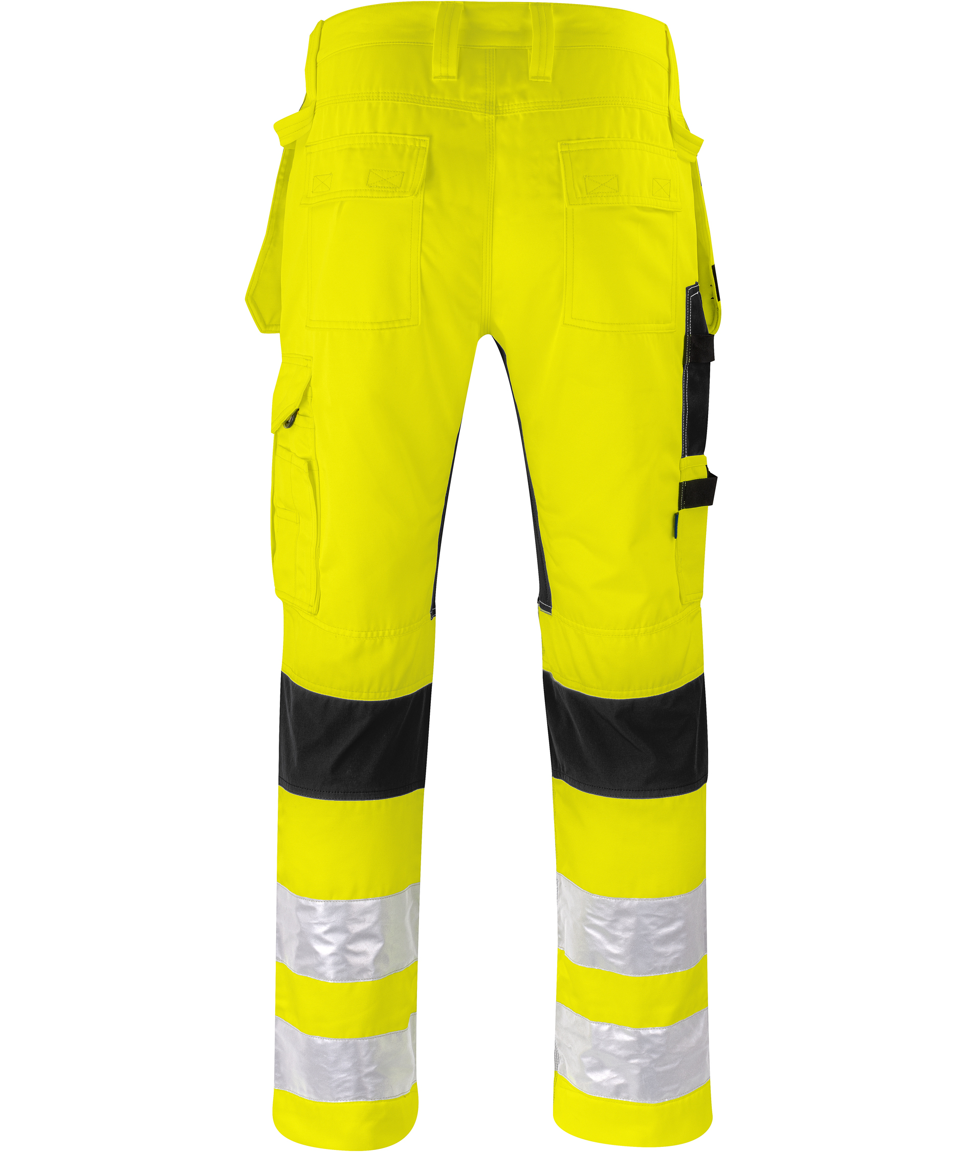 ProJob hantverksbyxa 6570, Varsel Gul/Svart