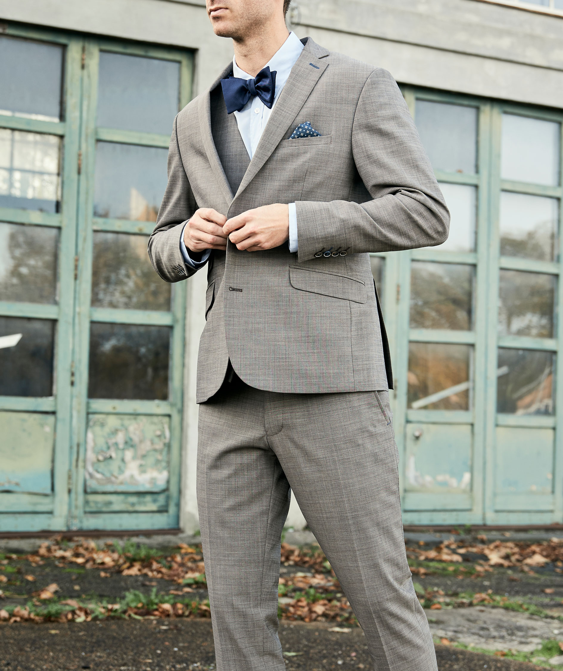 Sunwill Modern fit blazer, Tobacco, large image number 10