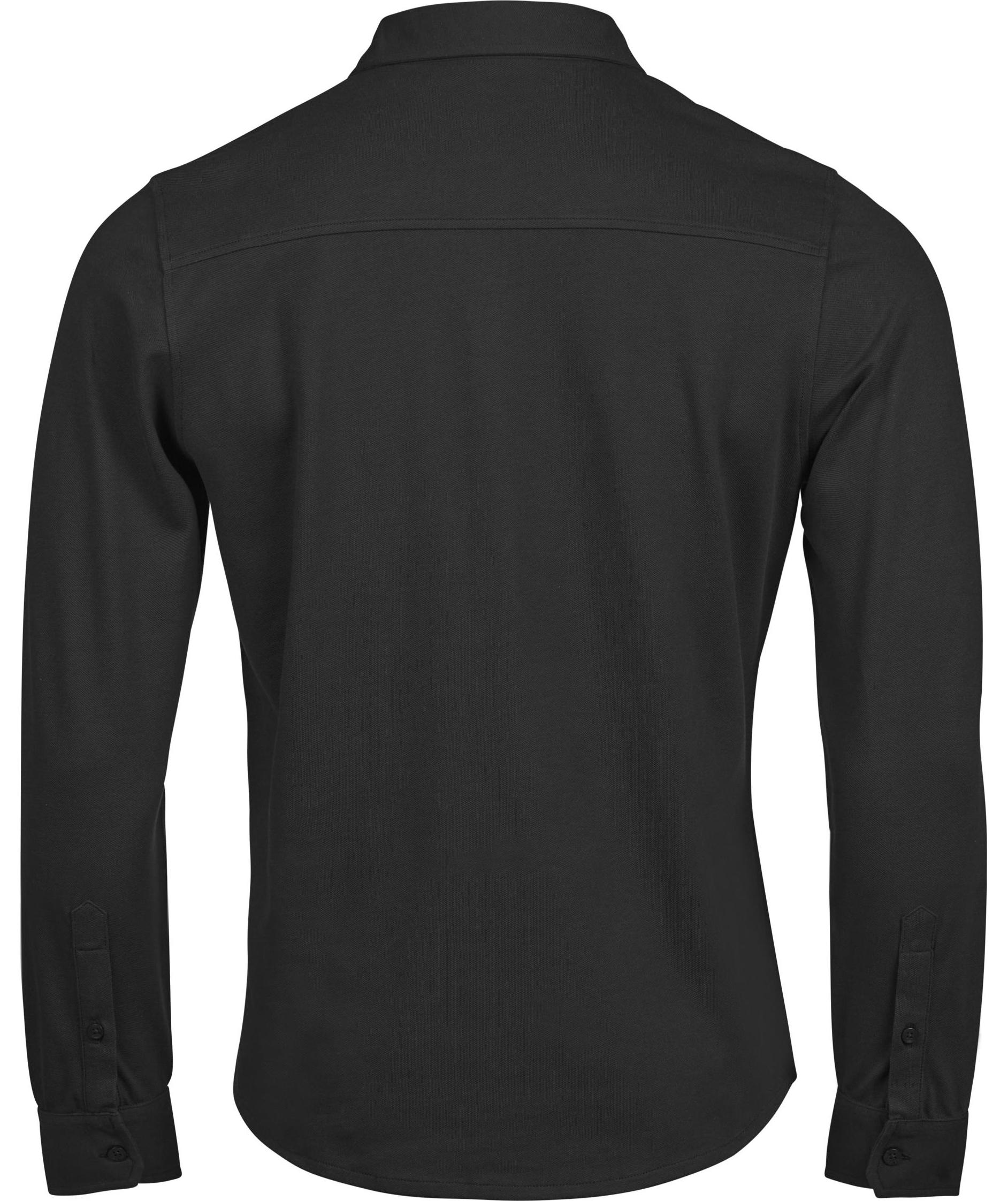 Tee Jays Luxury stretch shirt, Black