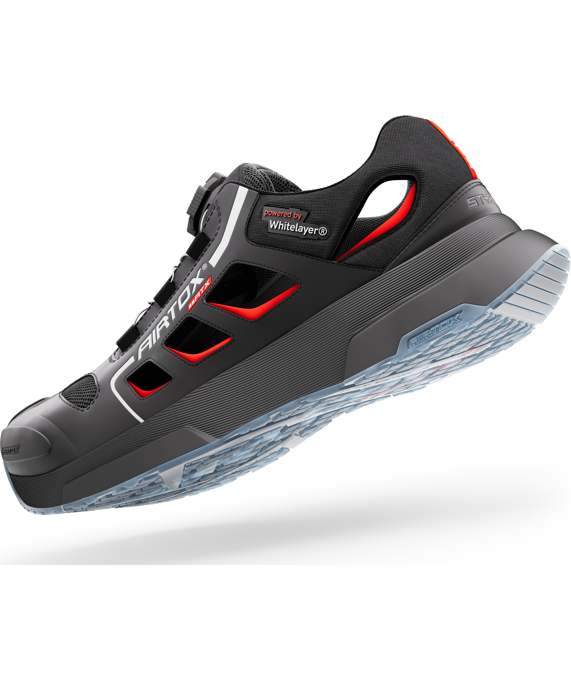 Airtox FS22 ATX skyddssandaler S1PS, Svart