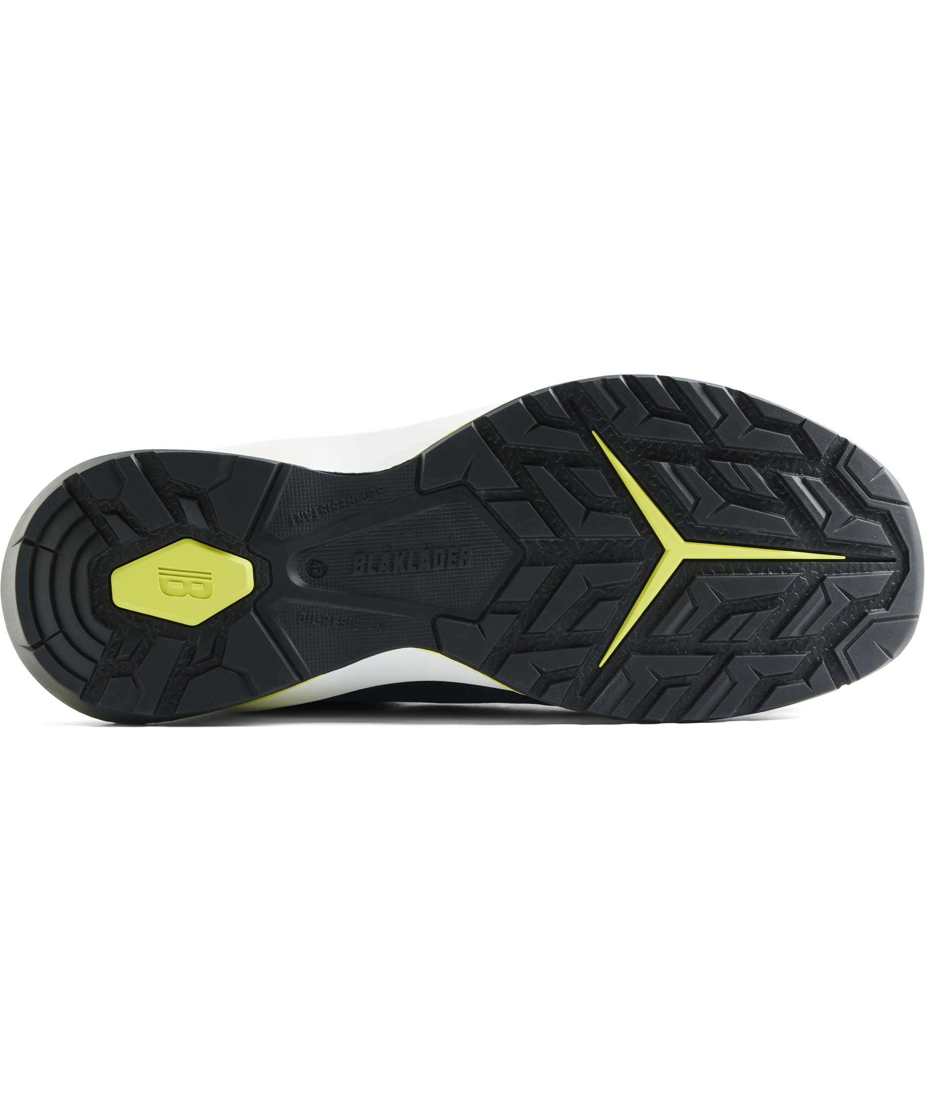 Bl&aring;kl&auml;der Striker sikkerhedssko S3S, Sort/Limegr&oslash;n