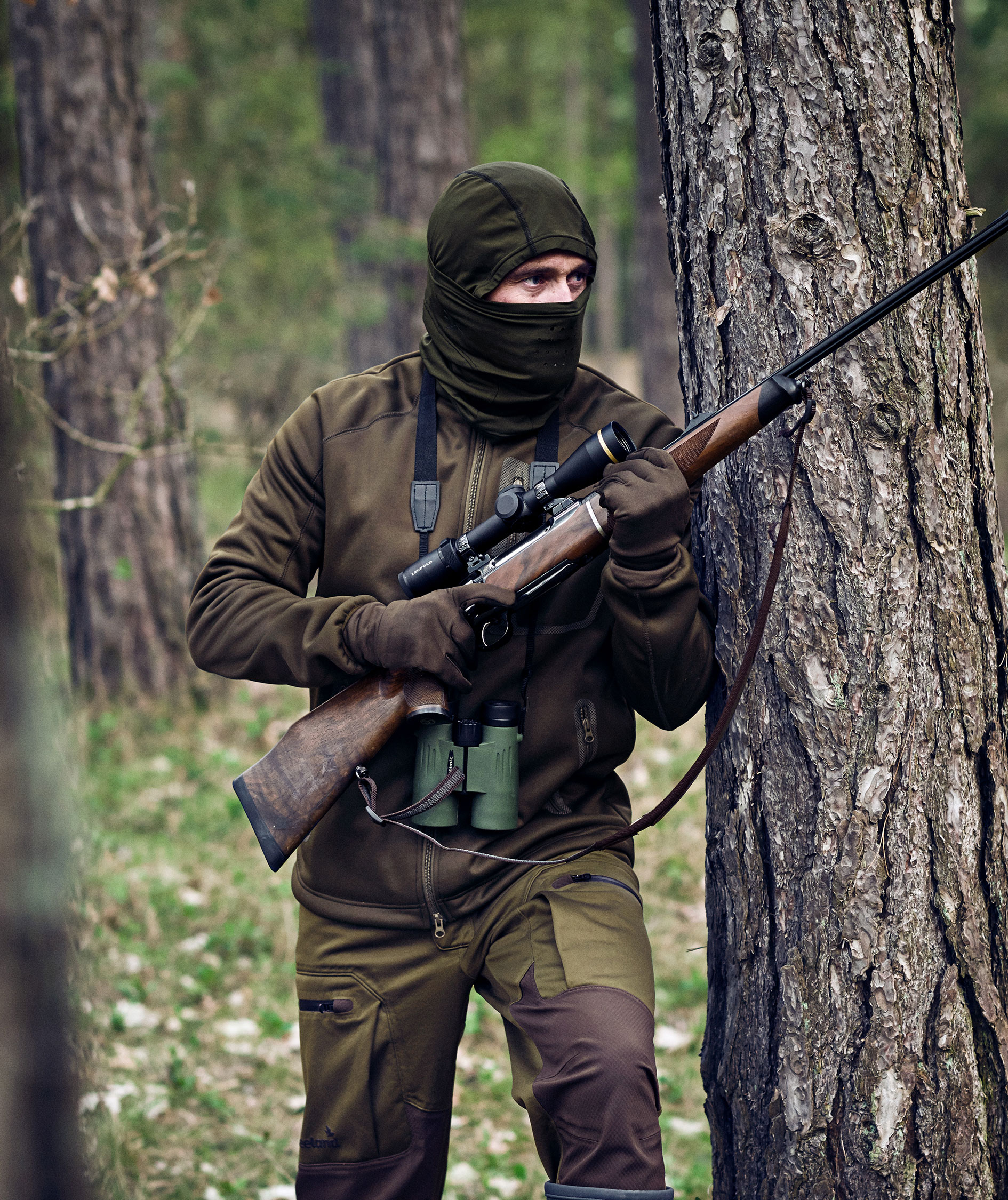 Seeland Hawker Scent Control Facecover, Pine green, Pine green, large image number 2