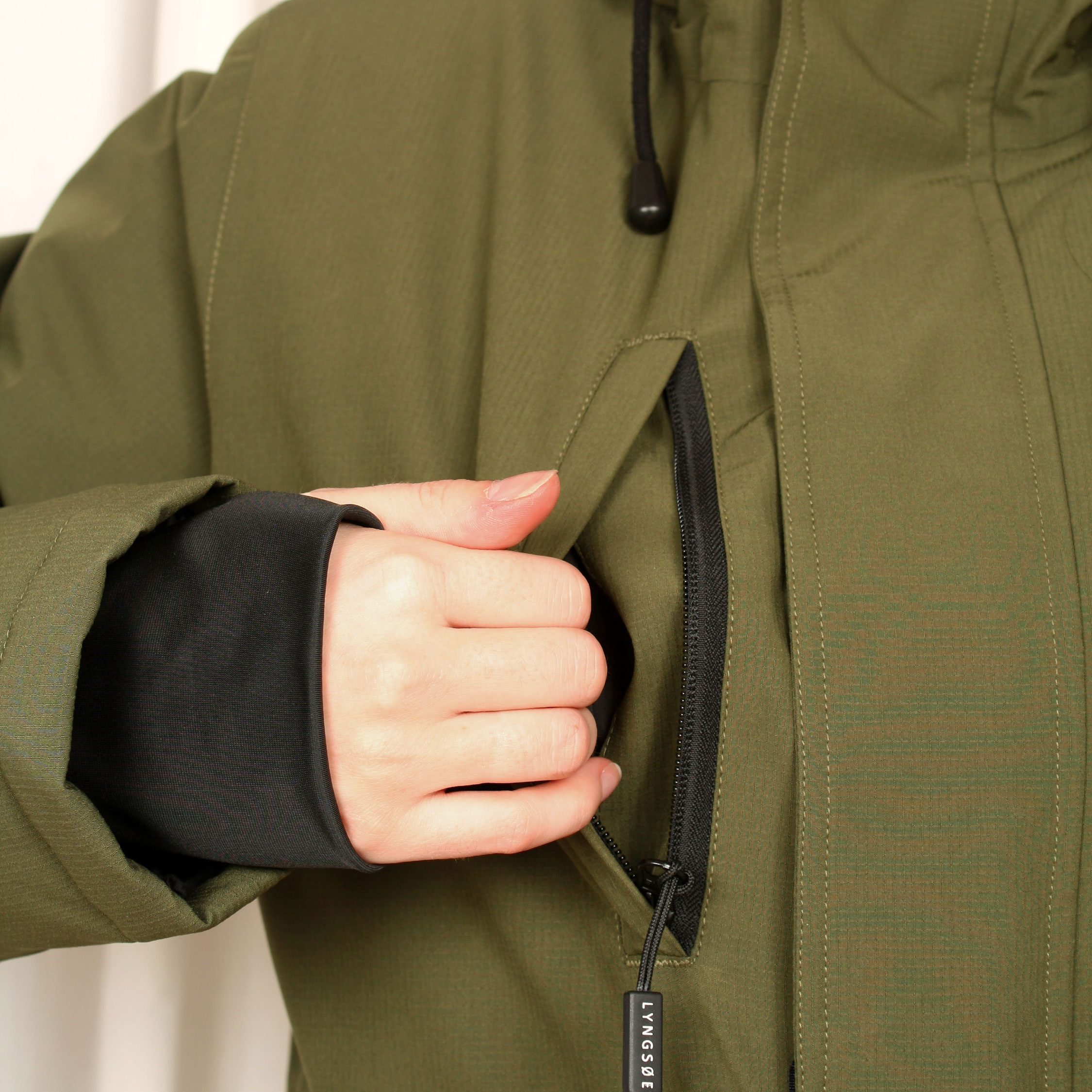 Lyngs&oslash;e dame vinter jumpsuit full stretch, Gr&oslash;nn, large image number 6