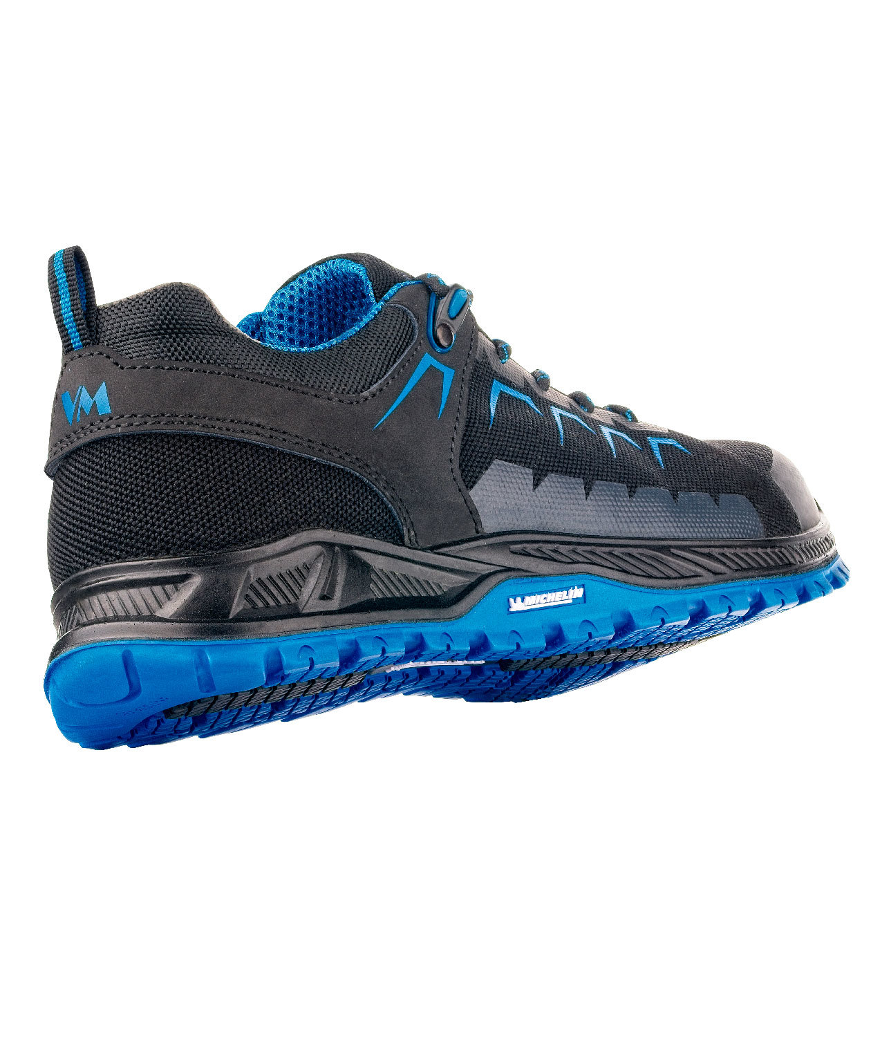 VM Footwear Kentucky sikkerhedssko S1P, Sort/Bl&aring;, large image number 2