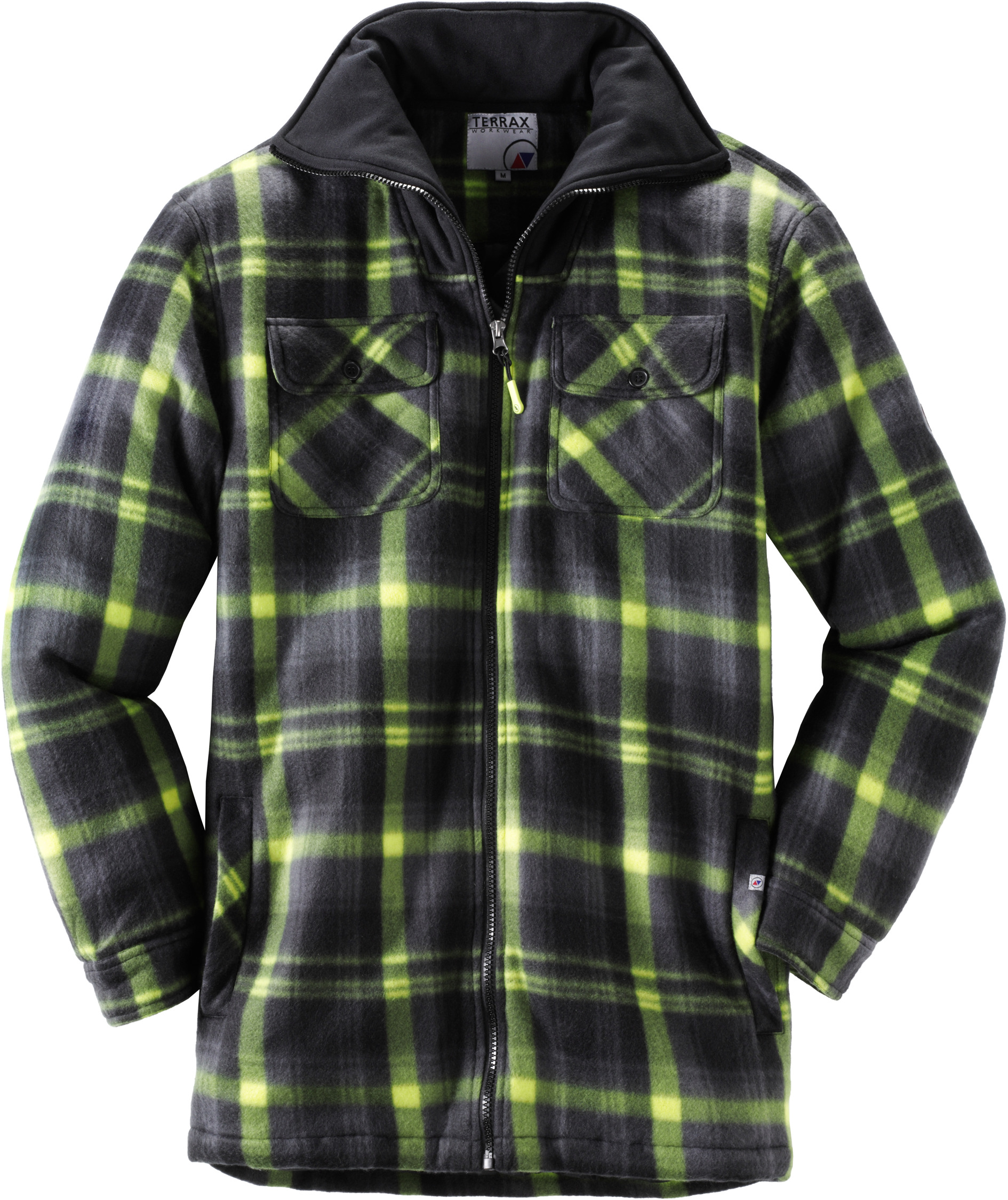 Terrax skjortjacka, Black/Lime