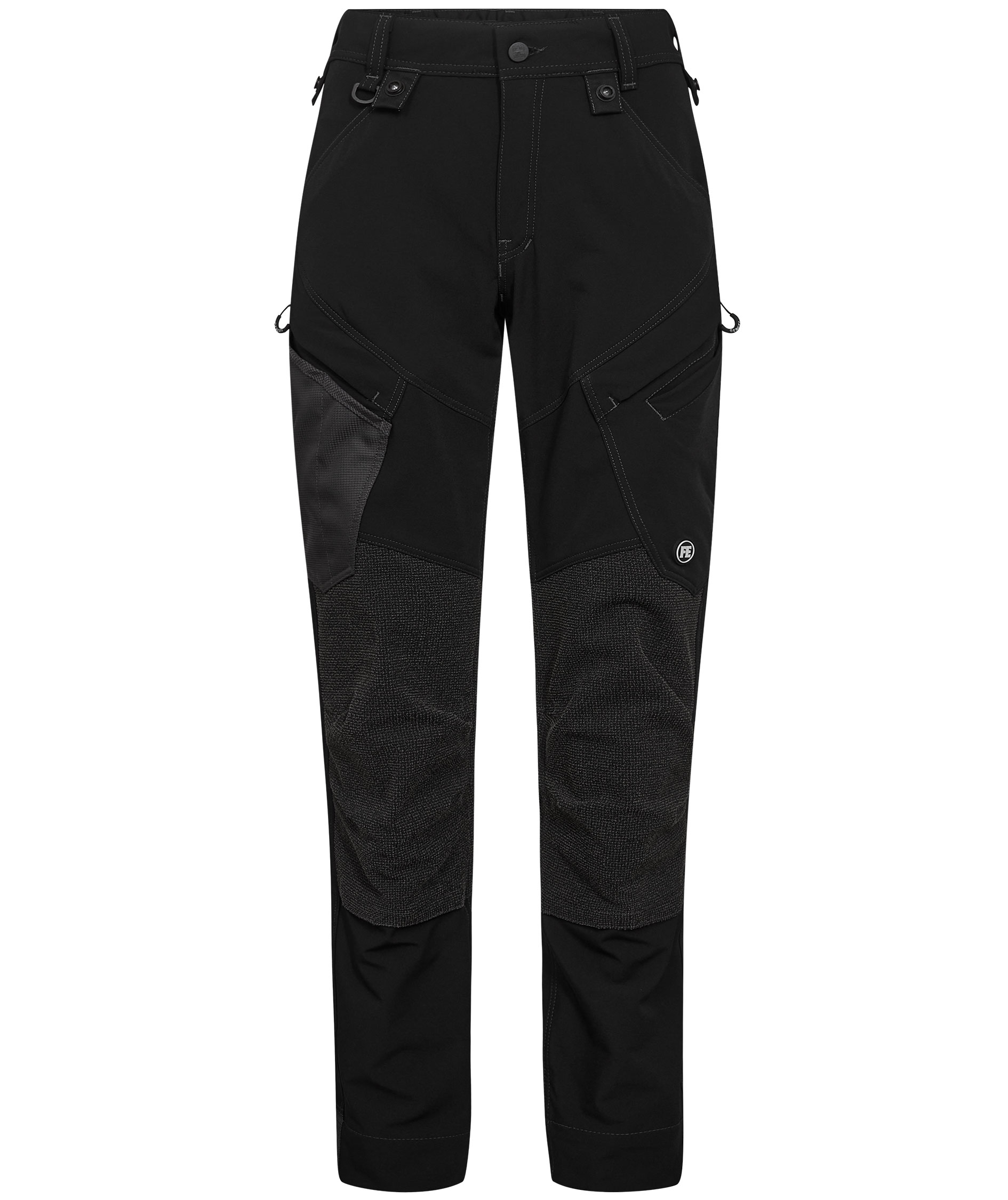 Engel X-treme arbetsbyxa dam full stretch, Svart, Svart, swatch