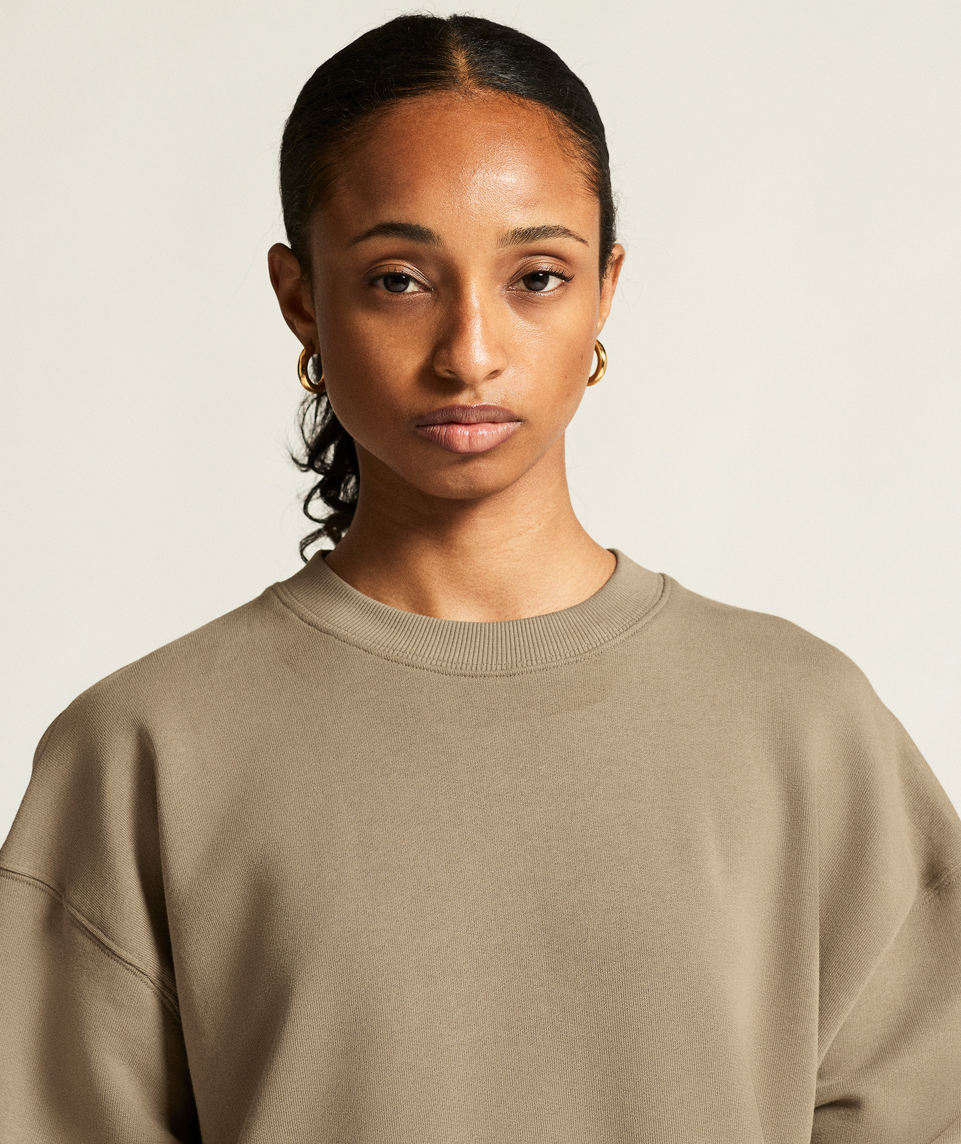 Craft Frequent sweatshirt dam, Taupe, large image number 5
