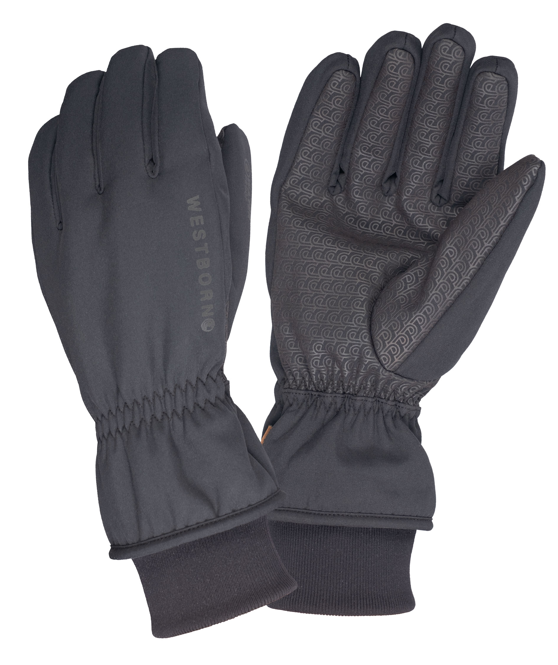 Westborn vandt&aelig;tte handsker, Black/Black