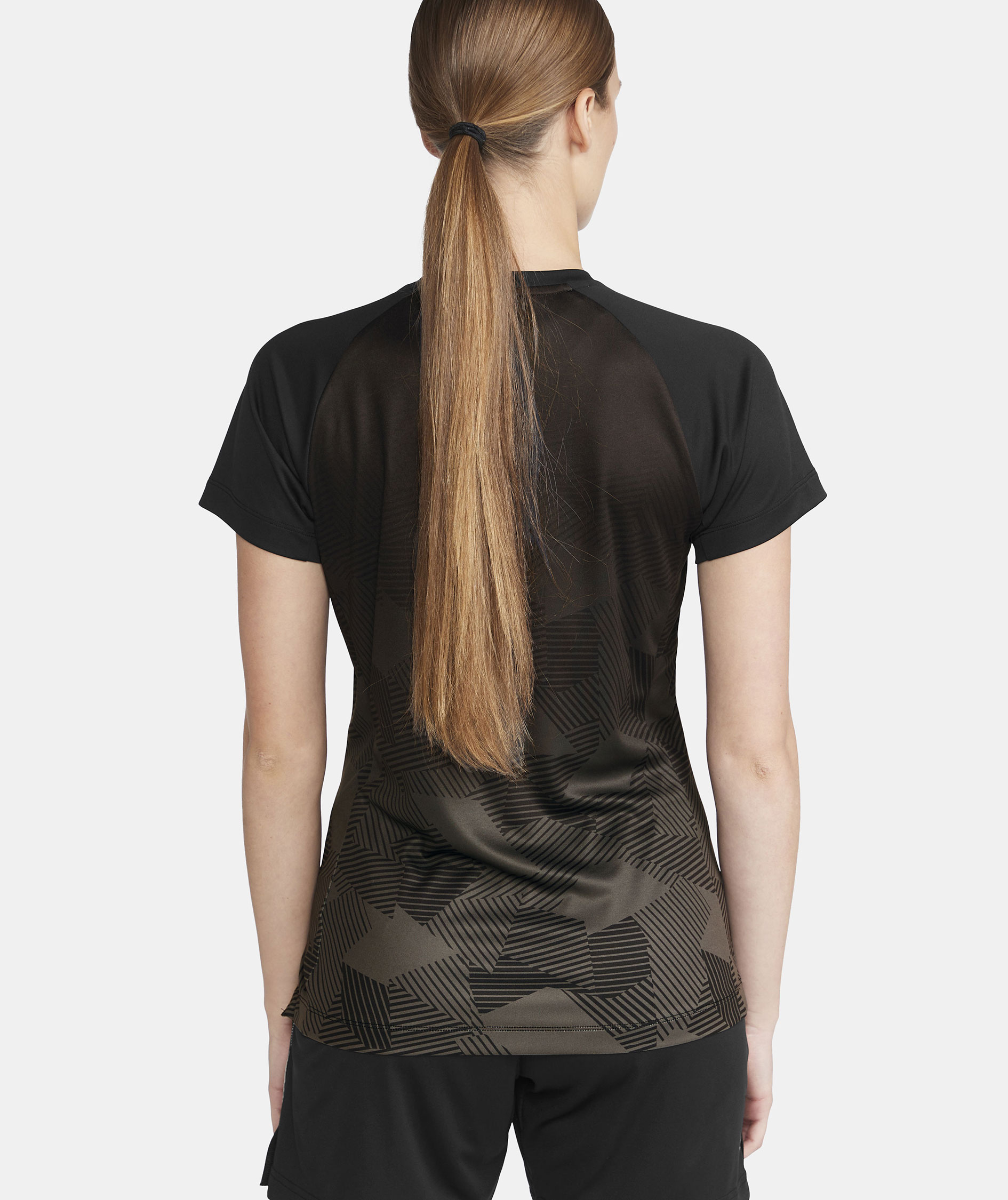 Craft Premier Fade Jersey Damen T-Shirt, Black, large image number 6