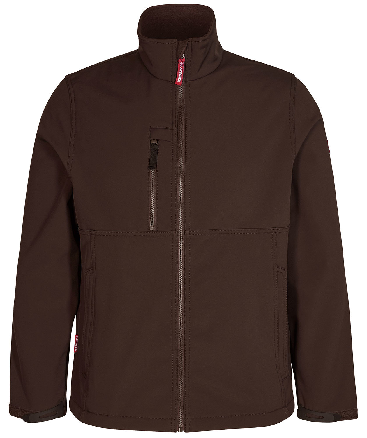 Engel Extend softshelljacka, Mockabrun