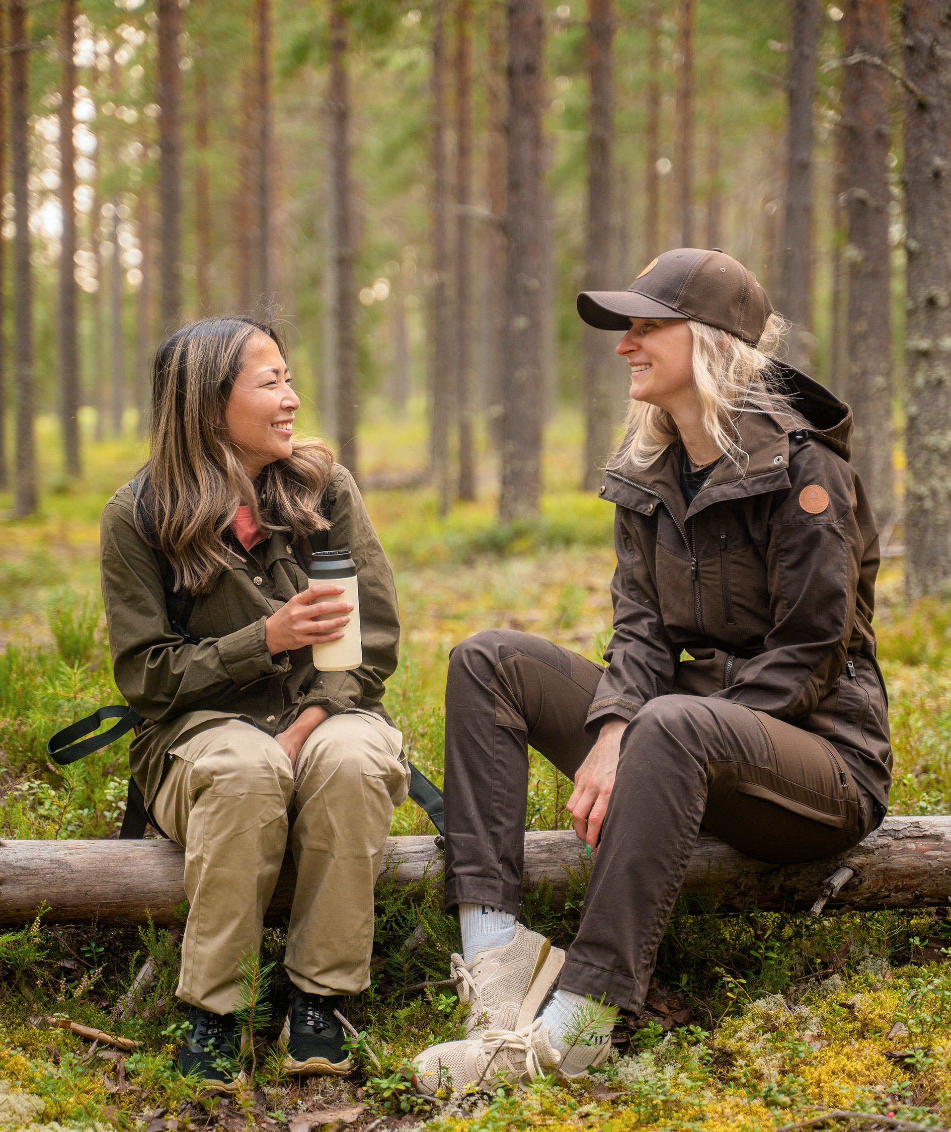 Pinewood Finnveden Outdoor damebukser, Light Khaki, large image number 9
