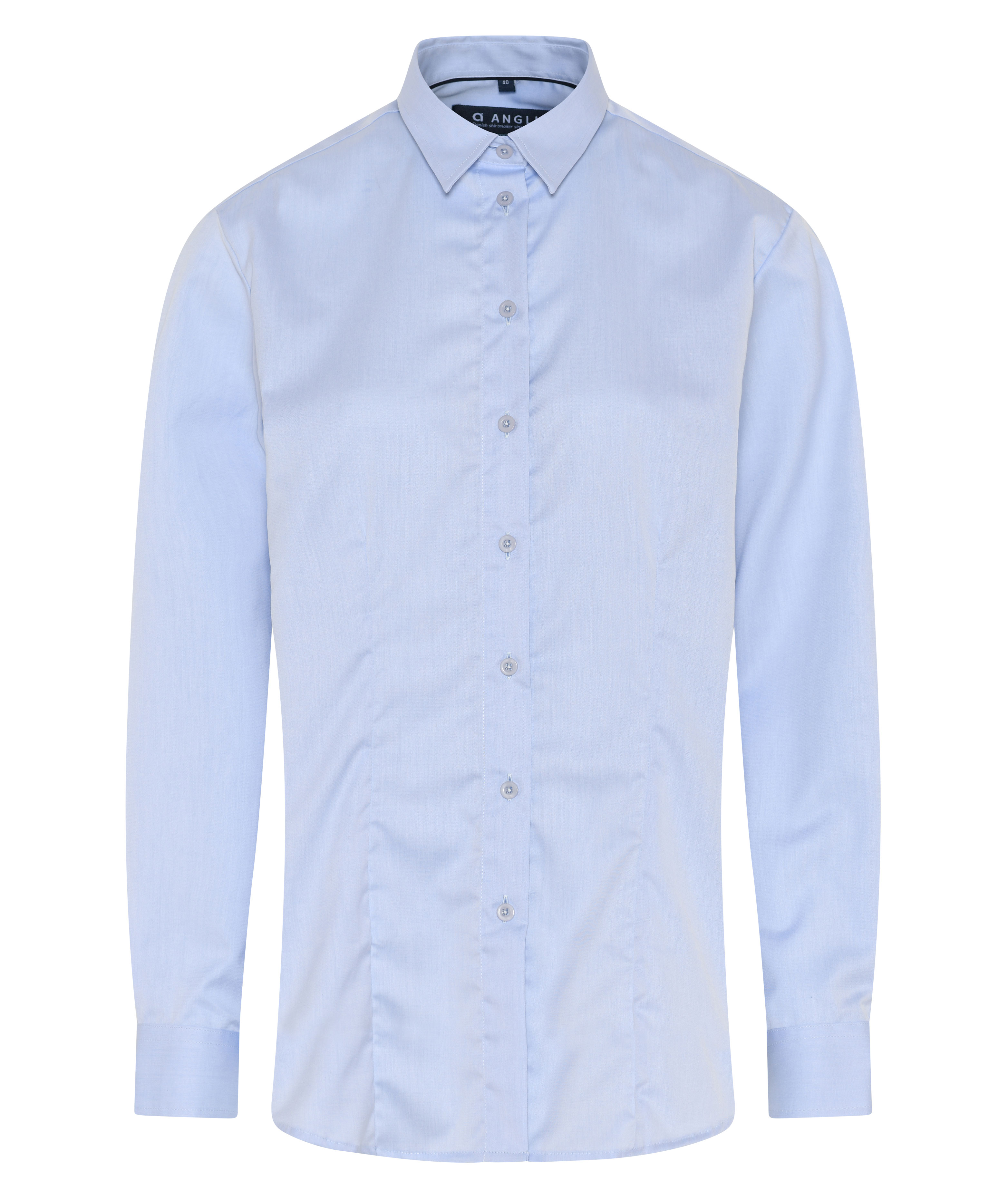 Angli Easy Care Poplin women's shirt, Light Blue, large image number 0