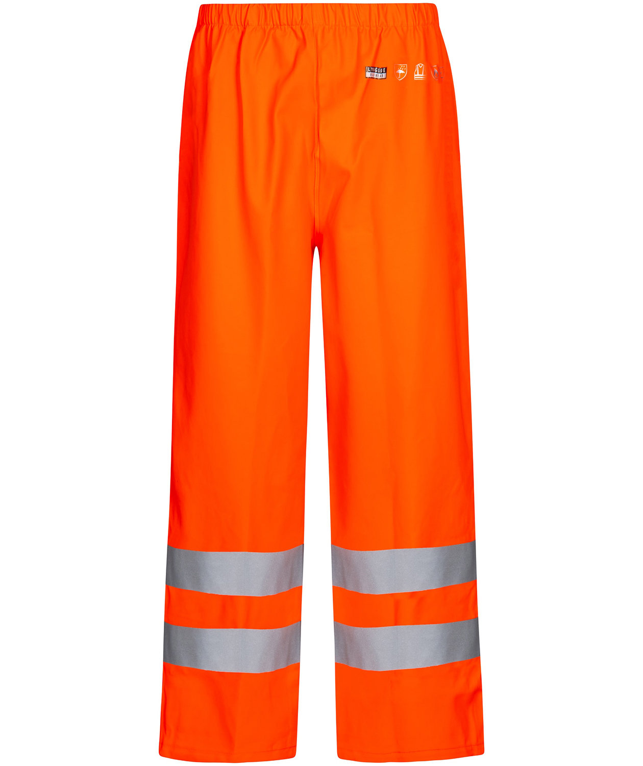 Lyngs&oslash;e Multinorm PU regnbukse, Hi-vis Orange