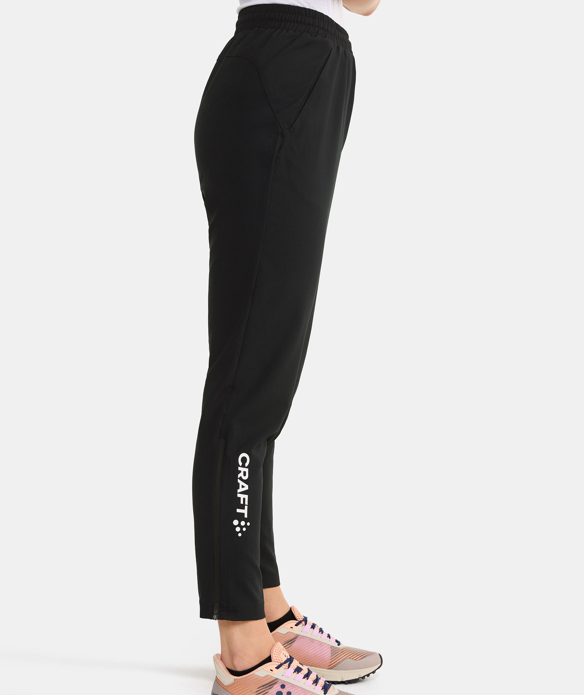 Craft Rush 2.0 women's training pants, Black, large image number 3