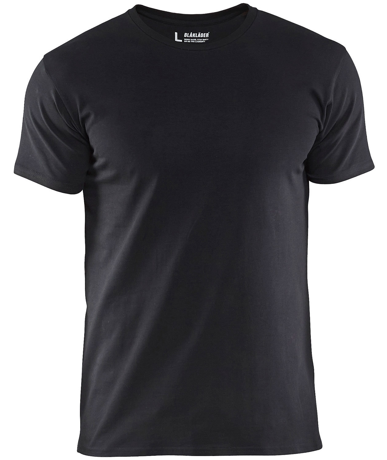 Bl&aring;kl&auml;der T-skjorte slim fit, Svart