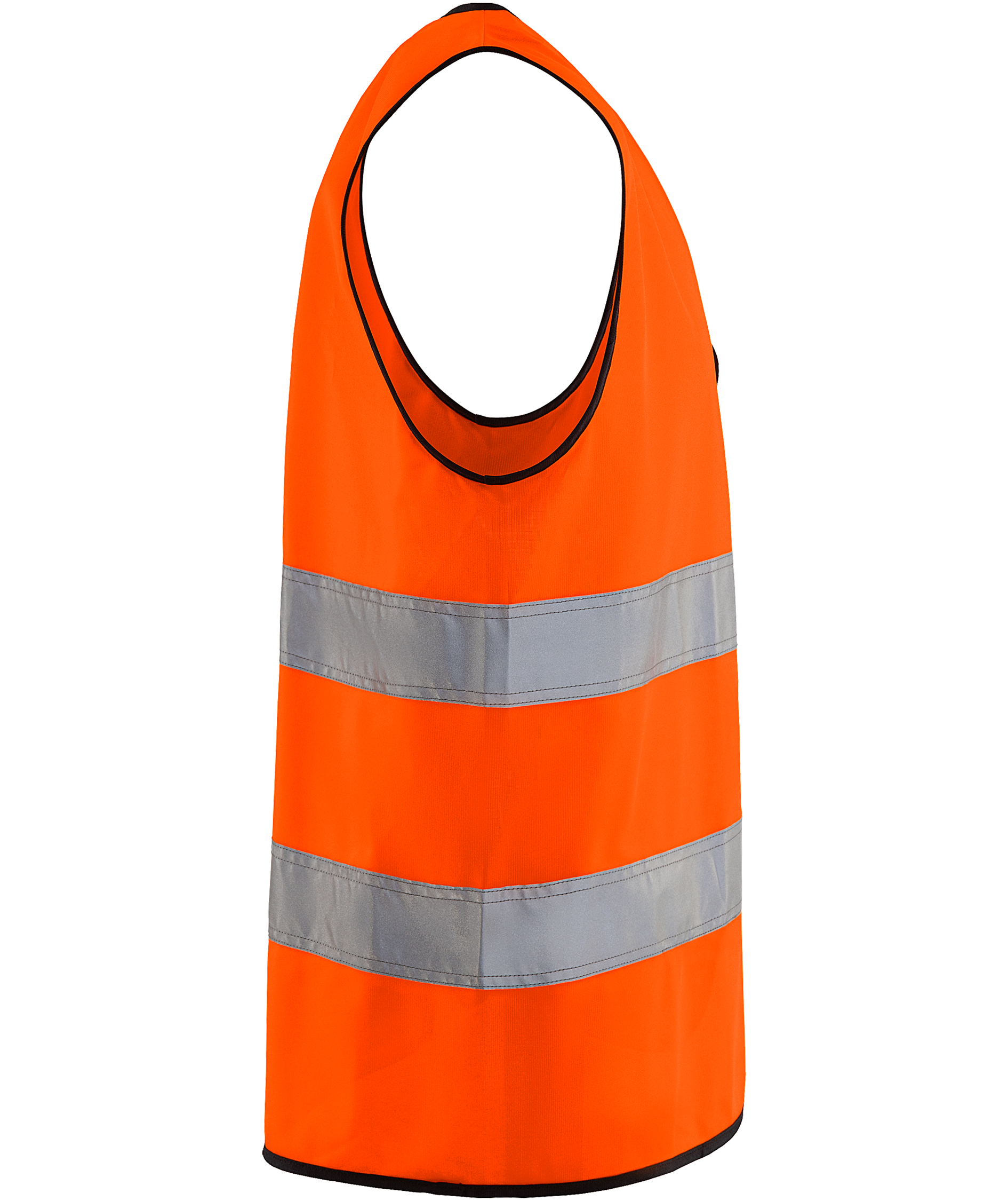 Fristads varselv&auml;st vest 5100 HVS, Varsel Orange, Varsel Orange, large image number 4