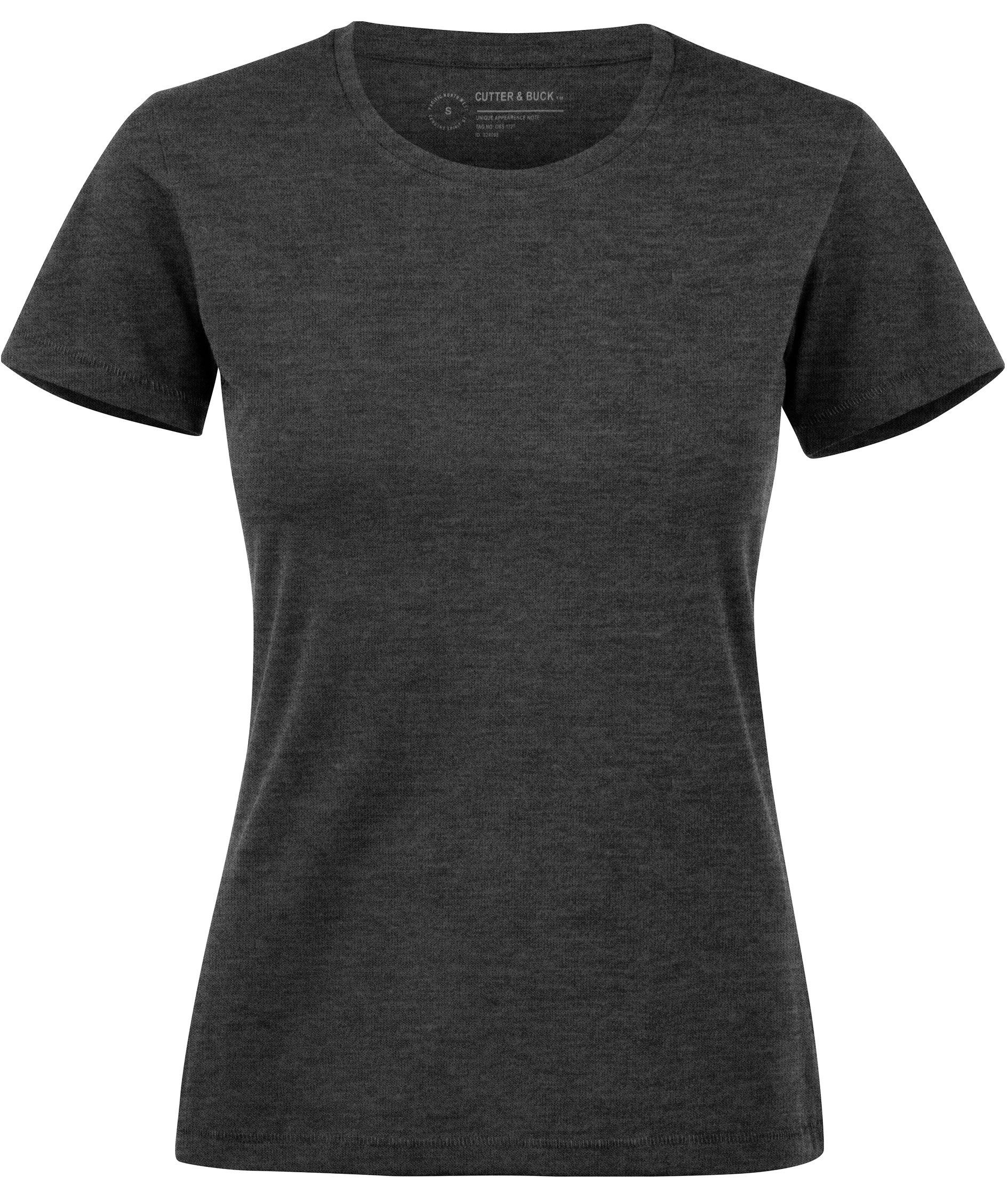Cutter & Buck Manzanita Damen T-Shirt, Anthrazit Melange