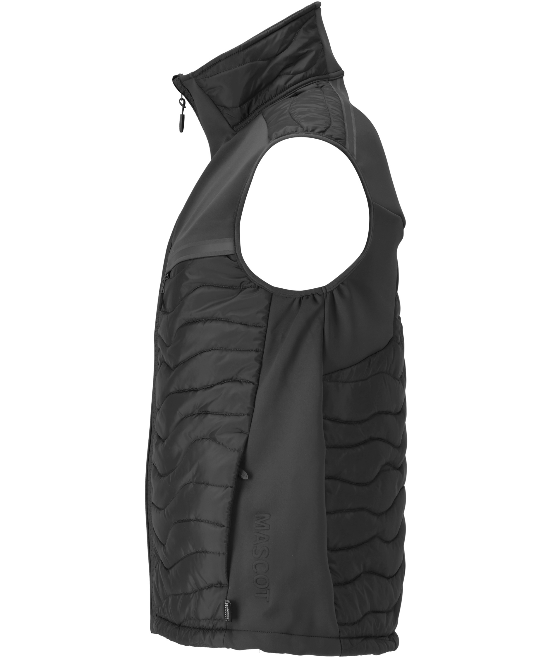 Mascot Customized vatteret vest, Sort, large image number 5