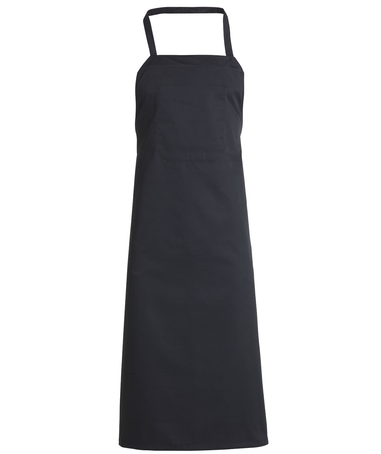 Kentaur bredt brystlommeforkle, Svart