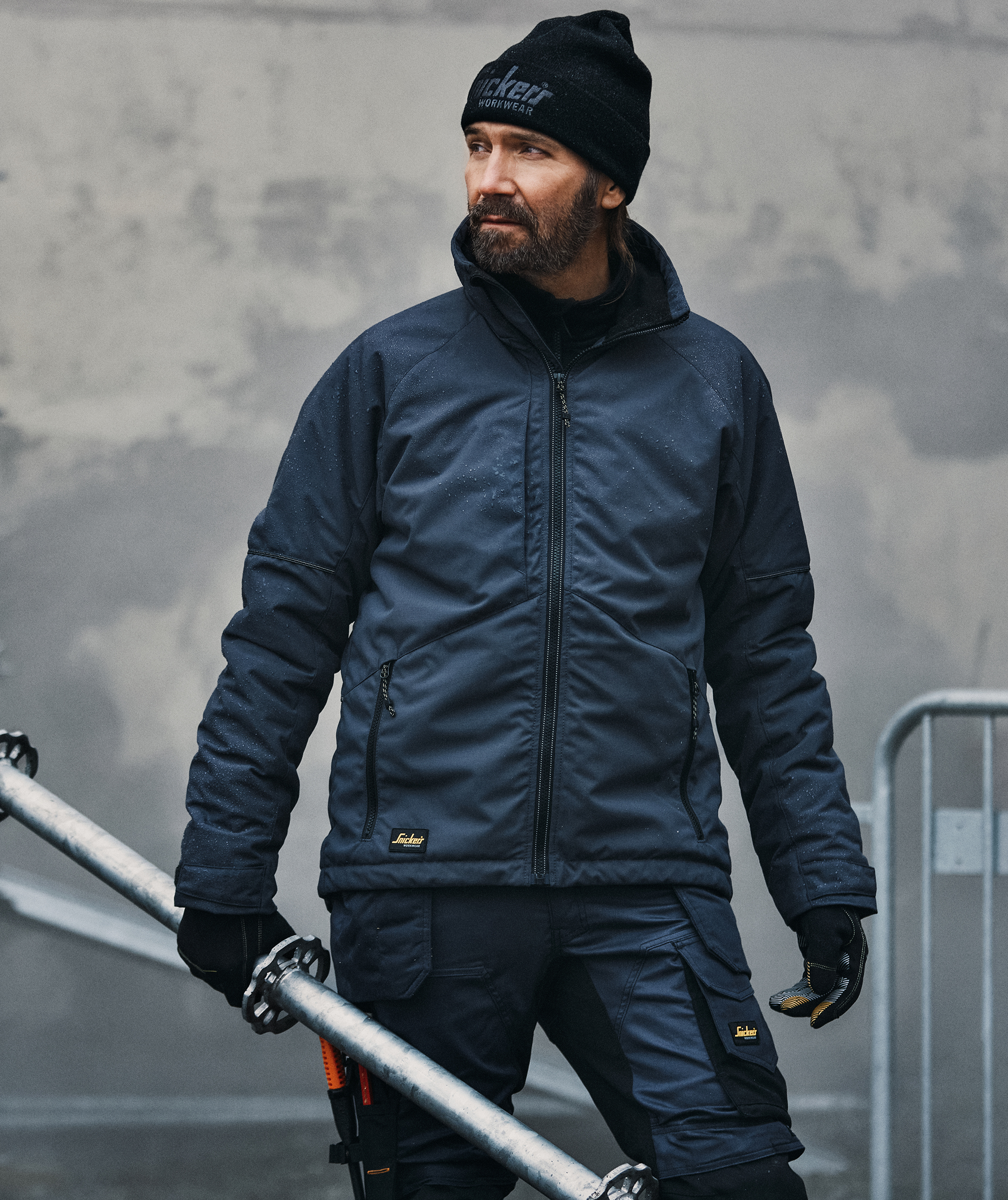 Snickers AllroundWork vinterjacka 1158, Navy/black, large image number 5