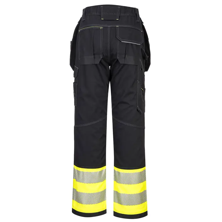 Portwest T140 - PW3 Warnschutz Stretchhose | orange-schwarz | S | PW-T140OBRS Portwest T140 - PW3 Warnschutz Stretchhose | orange-schwarz | S | PW-T140OBRS