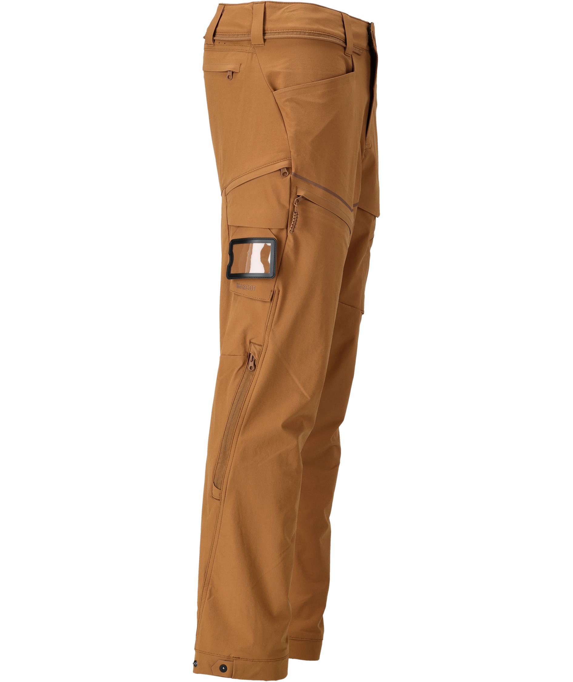 Mascot Customized Funktionshose Full Stretch, Nu&szlig;braun, large image number 3