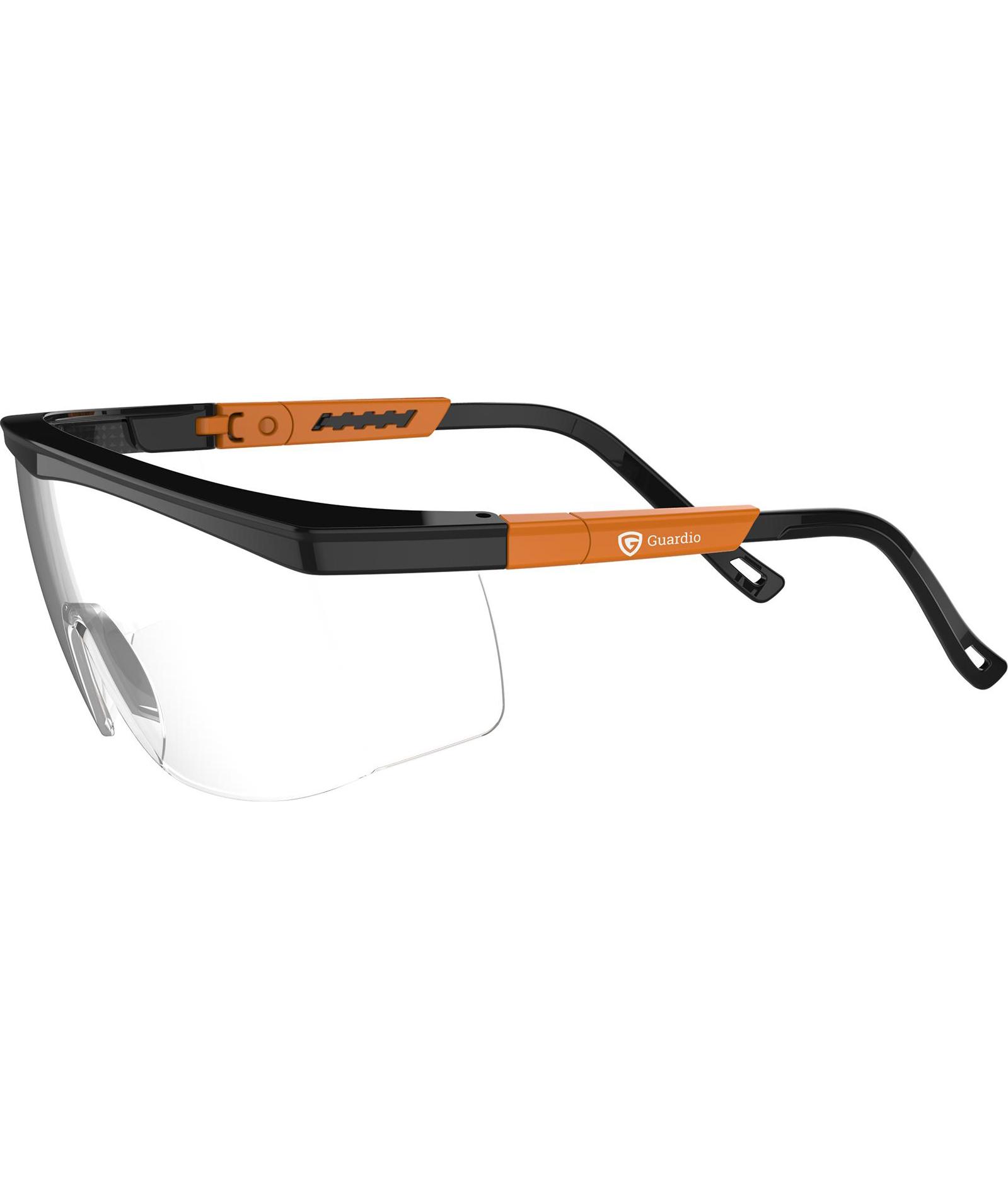 Guardio Salus OTG Eco Schutzbrille, Transparent, Transparent, large image number 3