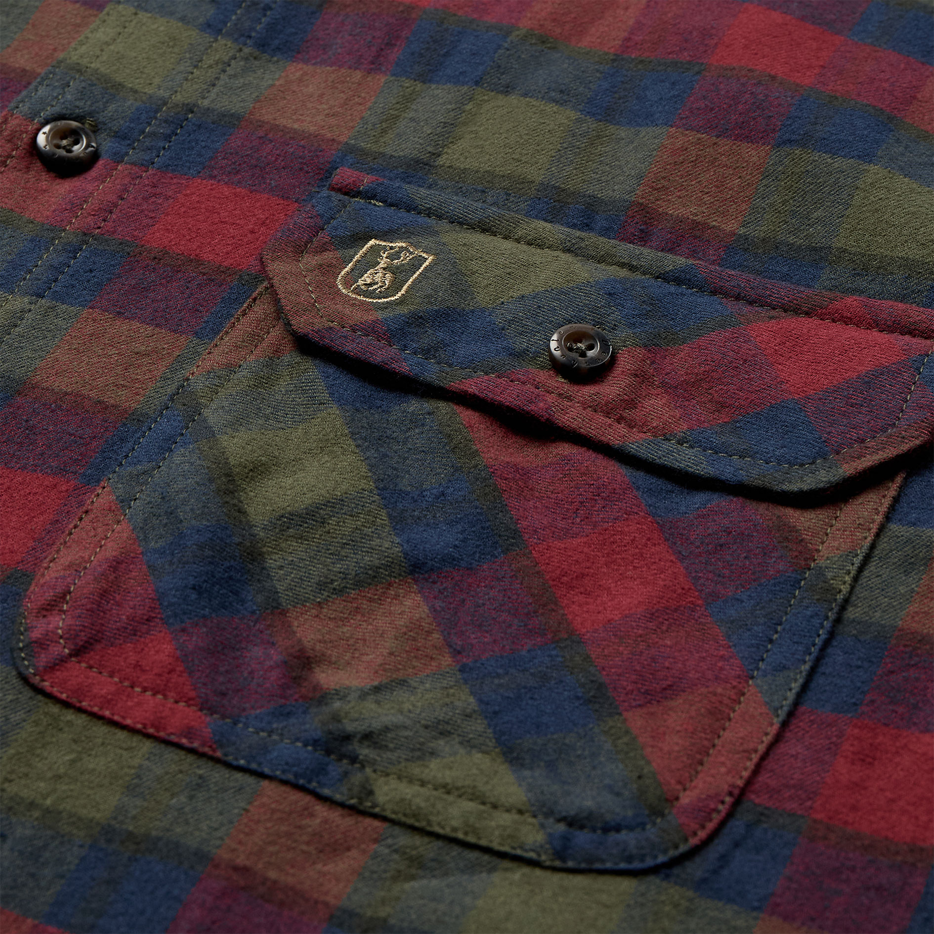 Deerhunter Cooper shirt, Red Check, large image number 3