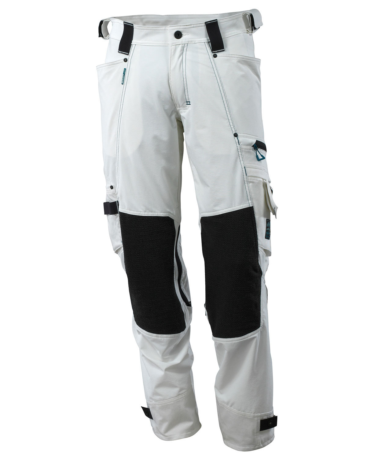 Mascot Advanced arbejdsbukser Full stretch, Hvid, Hvid, swatch