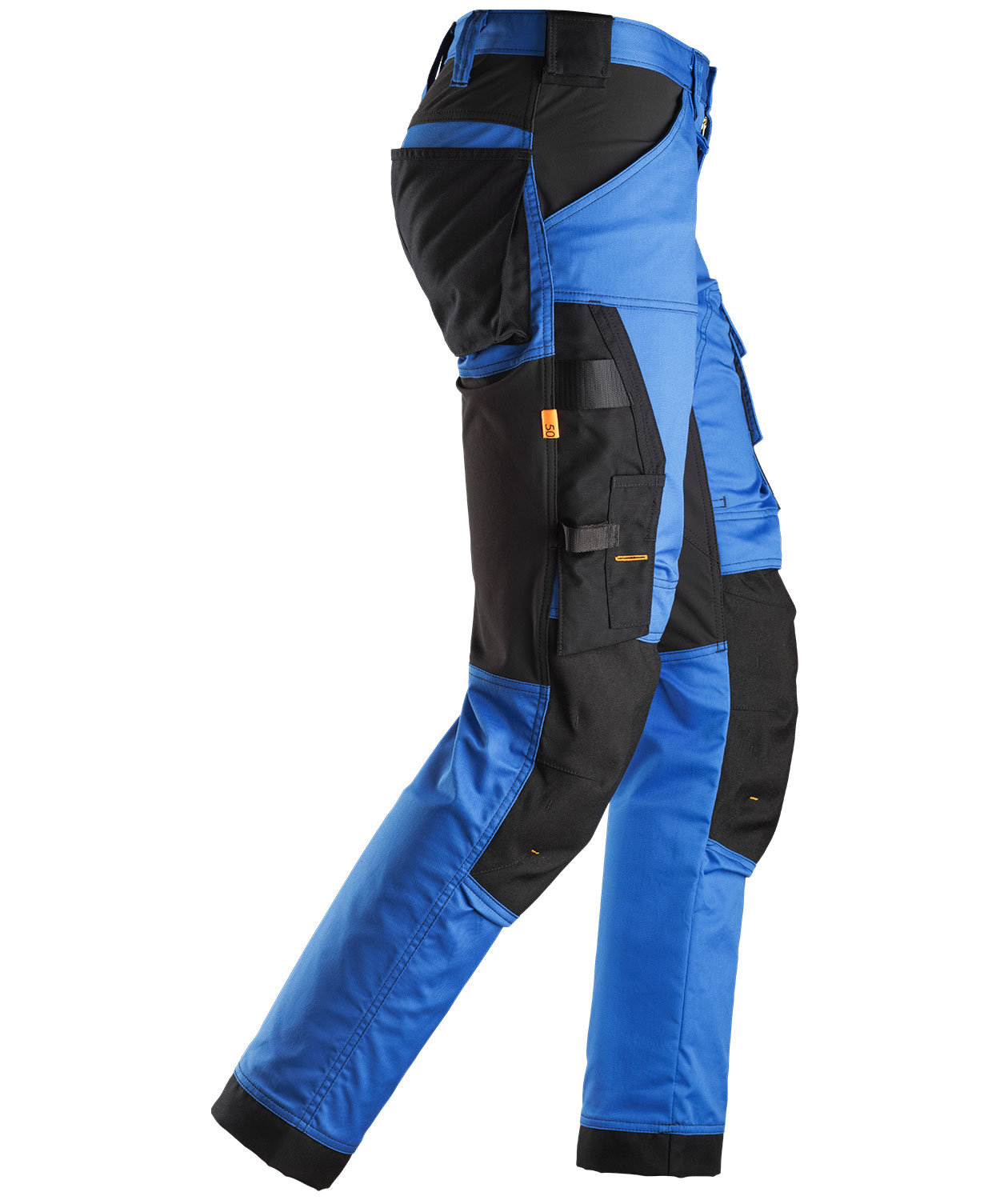 Snickers AllroundWork Arbeitshose 6341, True Blue/Schwarz, large image number 4