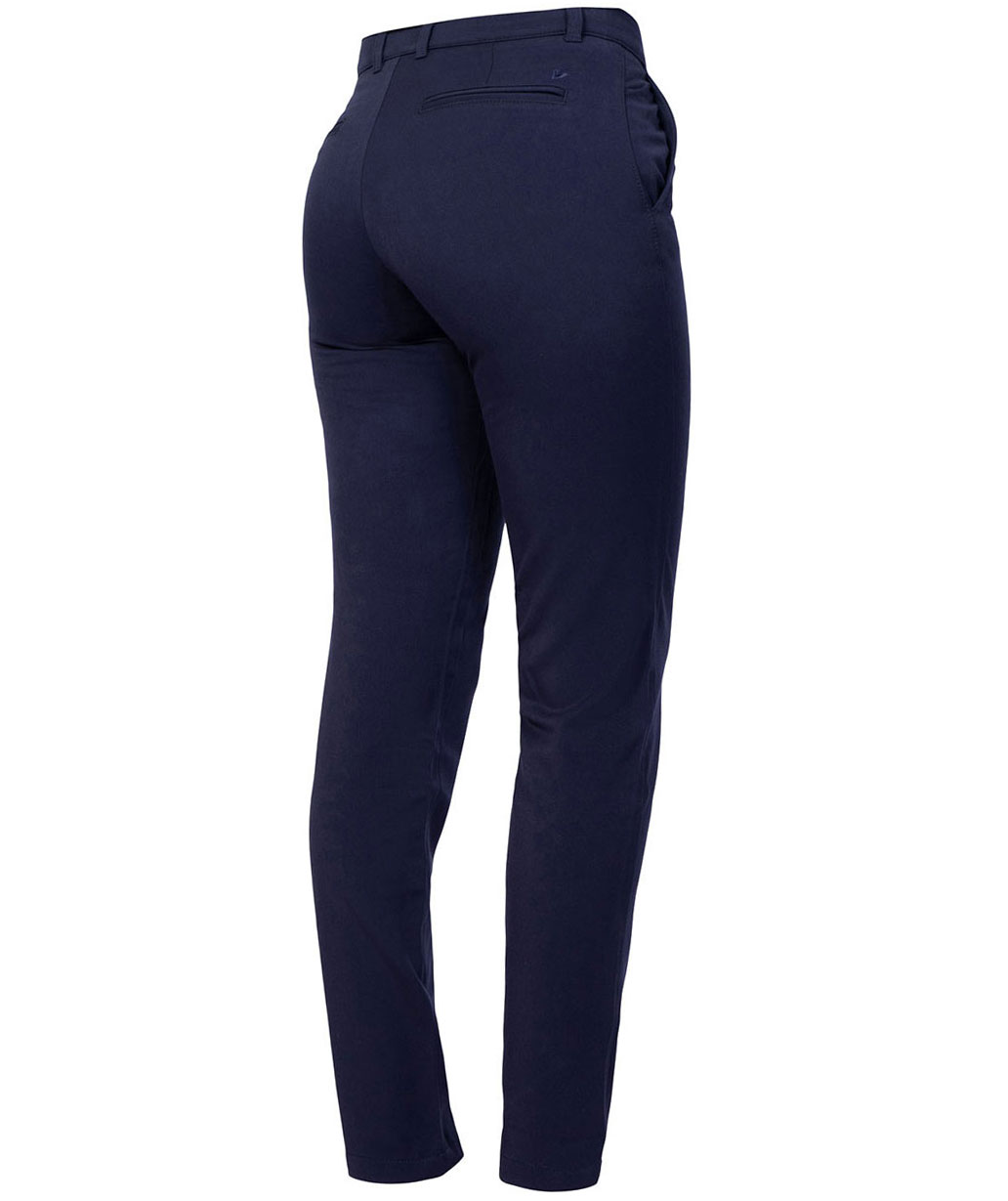 NewTurn stretch regular fit dame chinos, Navy, large image number 2