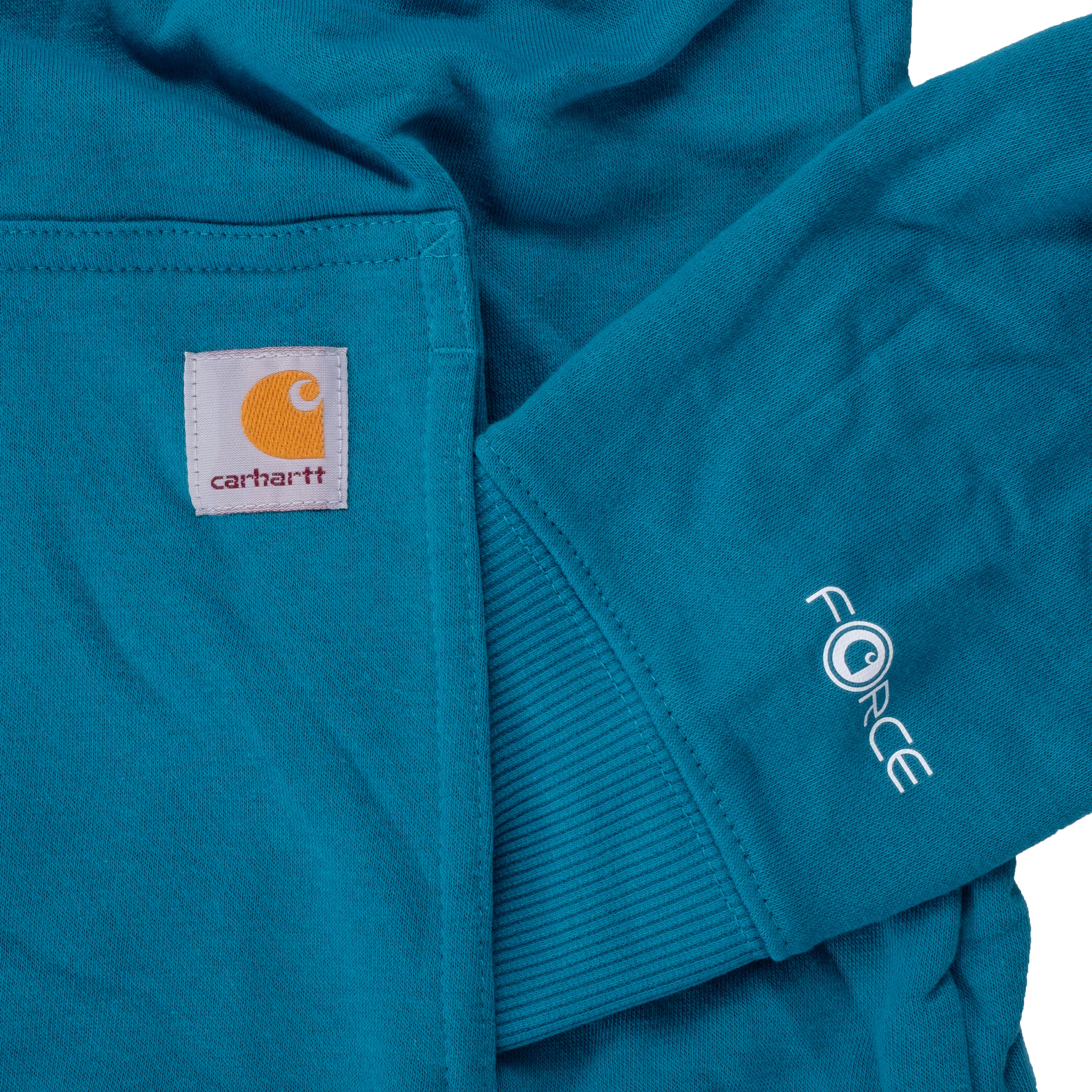 Carhartt Force Graphic Hoodie, Marine Blue, large image number 4