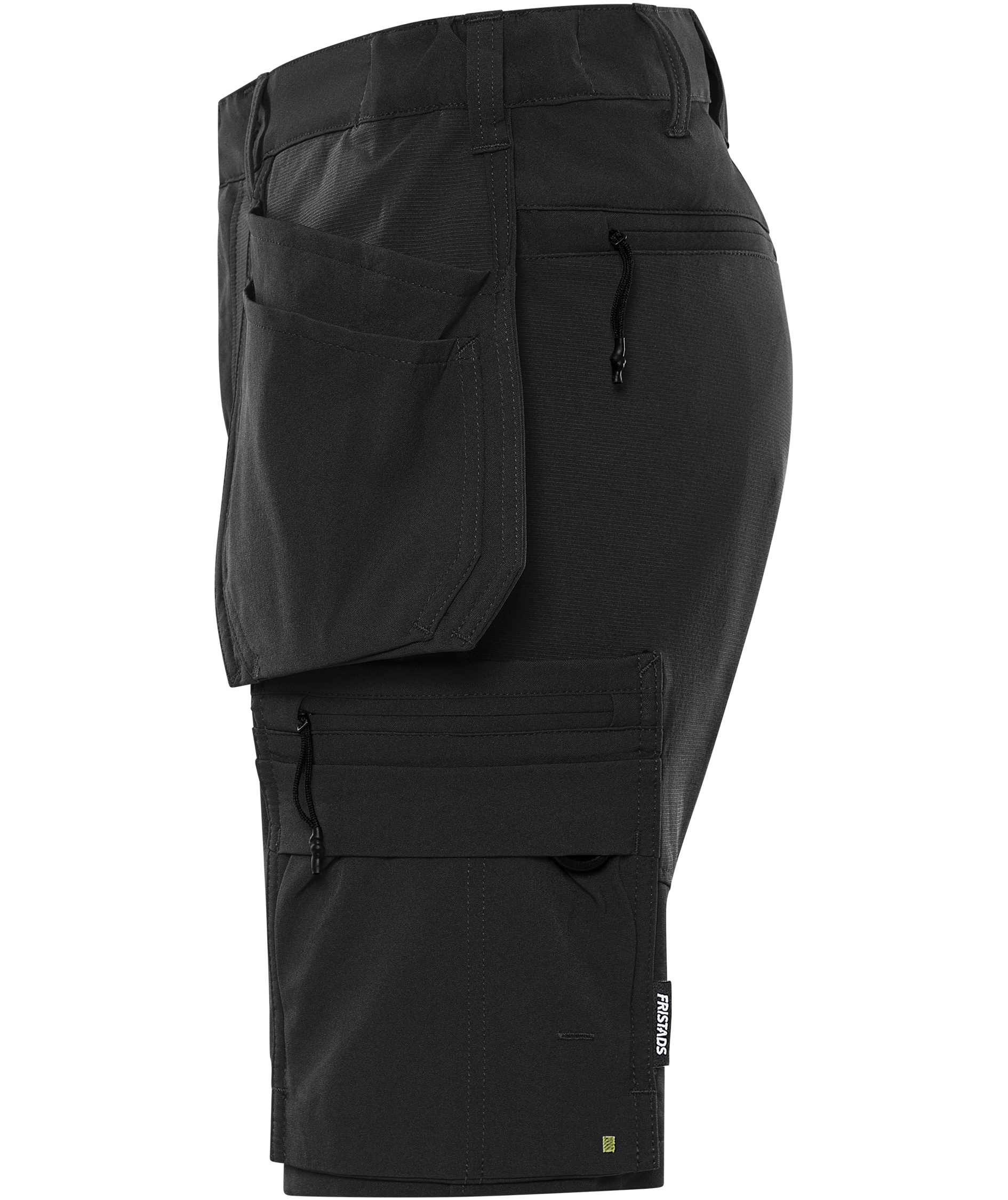 Fristads women's craftsman shorts 2601 GLWS, Black, large image number 5