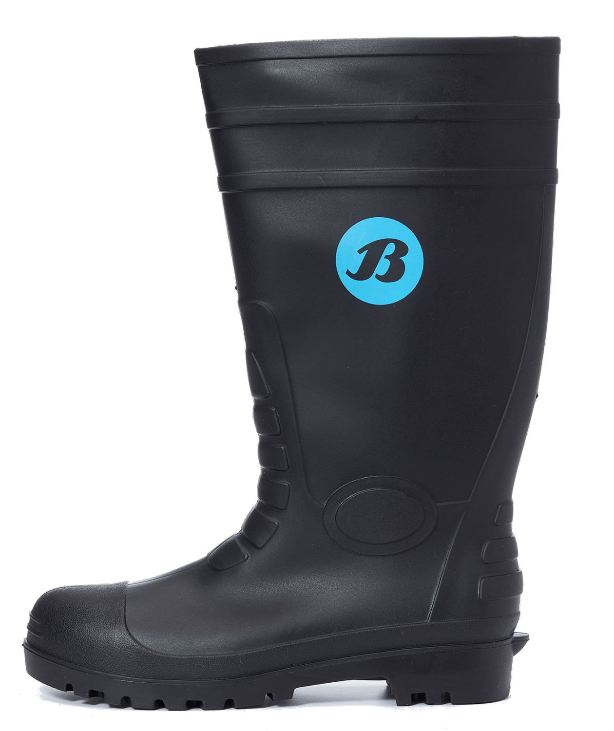 Bata Industrials 66652 vernegummist&oslash;vler S5, Svart